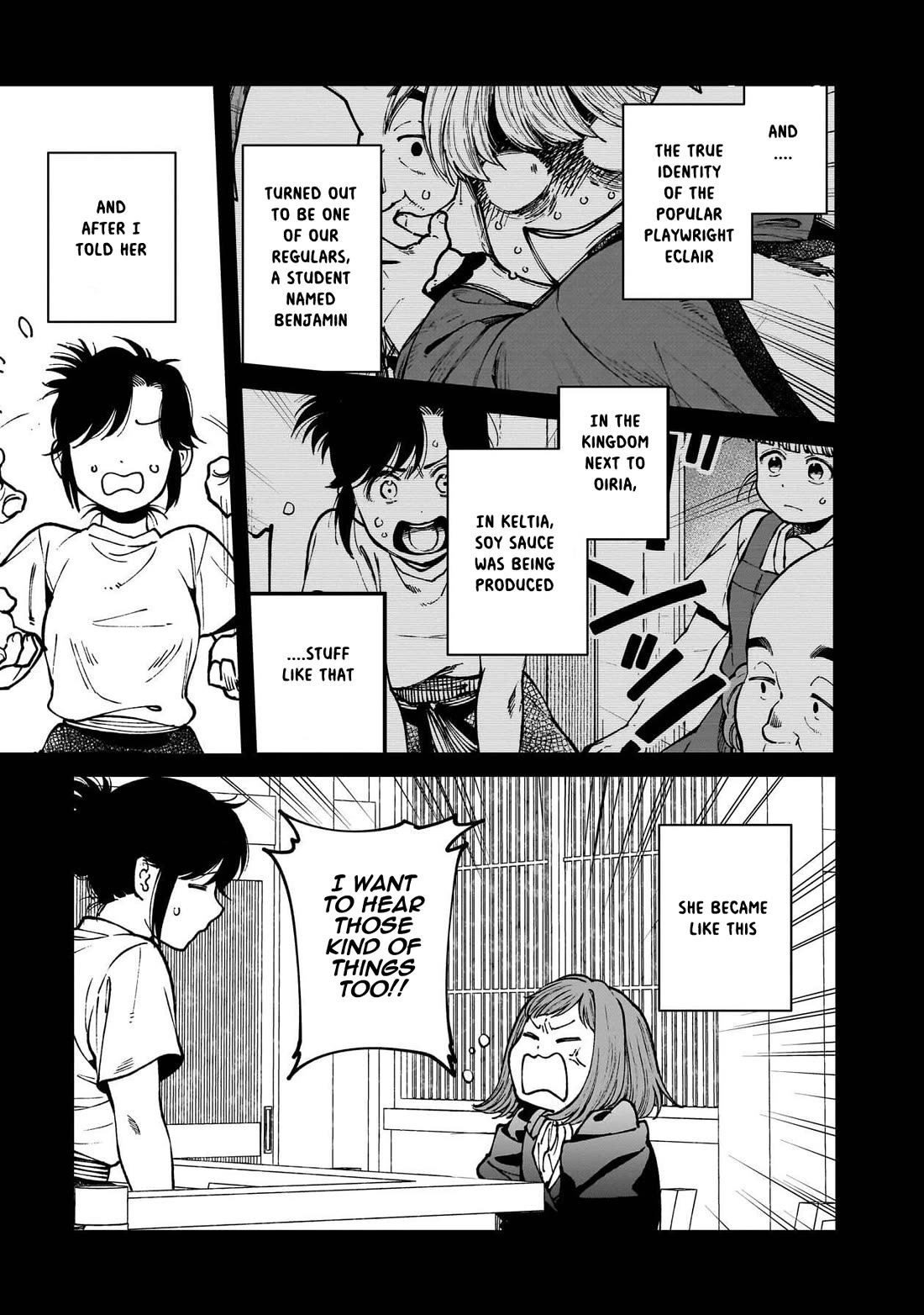 Isekai Izakaya "Gen" Chapter 80 page 6 - Chapter 80: Souffle, Smuggling and Keltia