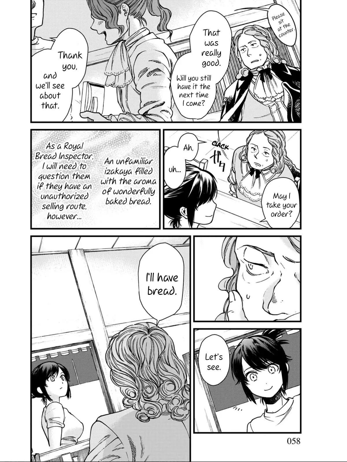Isekai Izakaya "Gen" Chapter 9 page 14 - Chapter 9: Hinata's Special Handmade Bread