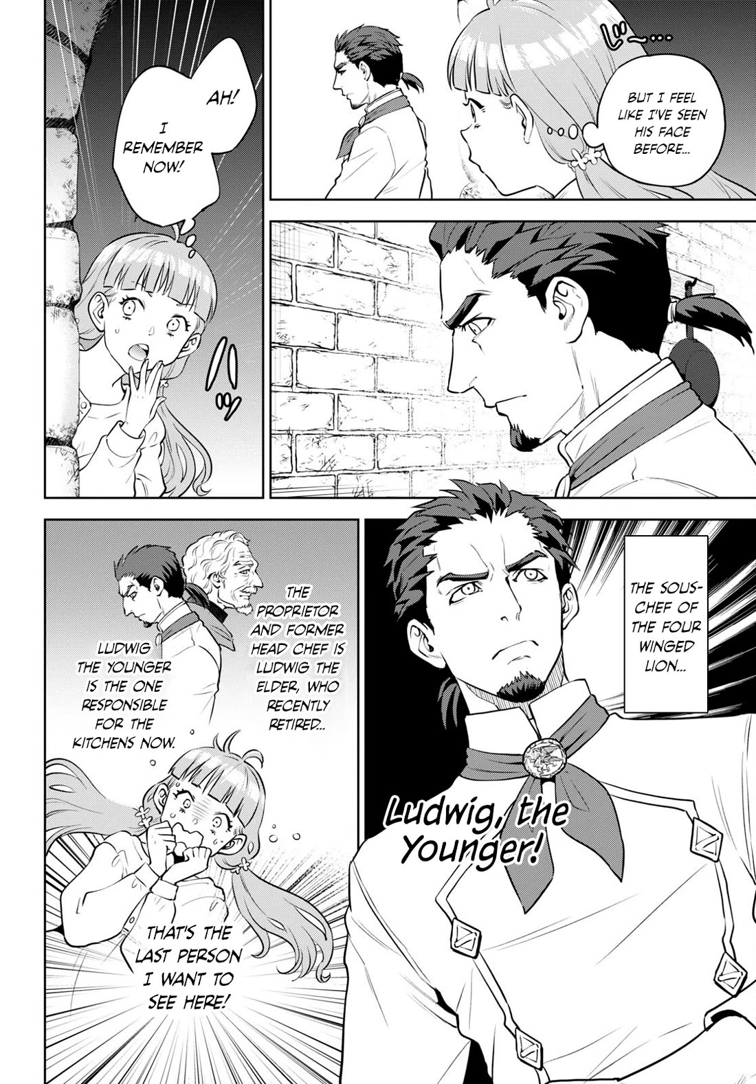 Isekai Izakaya "Nobu" Chapter 100 page 6 - Chapter 100: Broken-Winged Lion ①