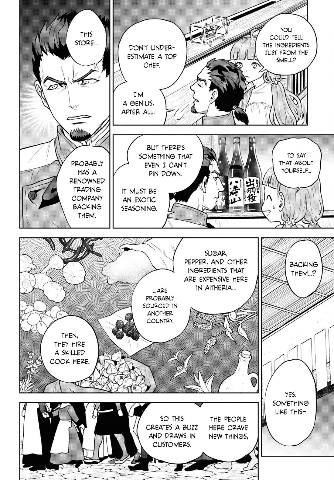 Isekai Izakaya "Nobu" Chapter 101 page 10 - Chapter 101: Broken-Winged Lion ②