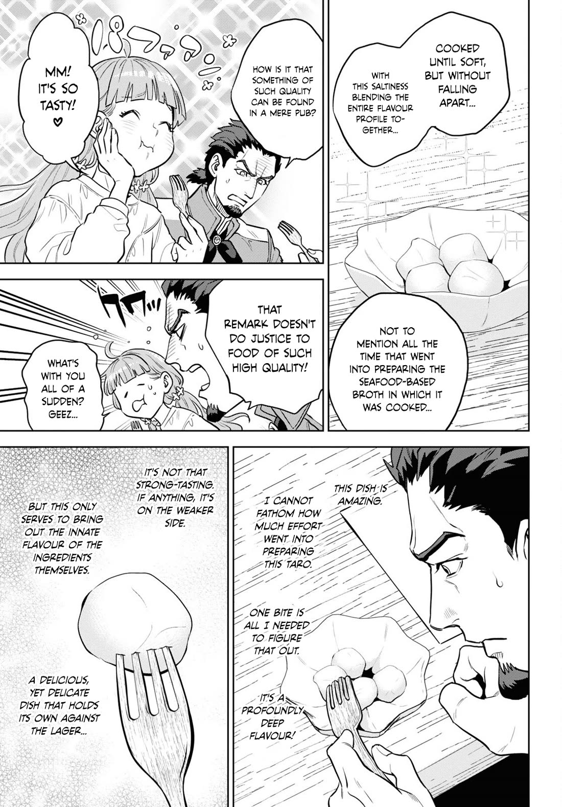 Isekai Izakaya "Nobu" Chapter 101 page 17 - Chapter 101: Broken-Winged Lion ②
