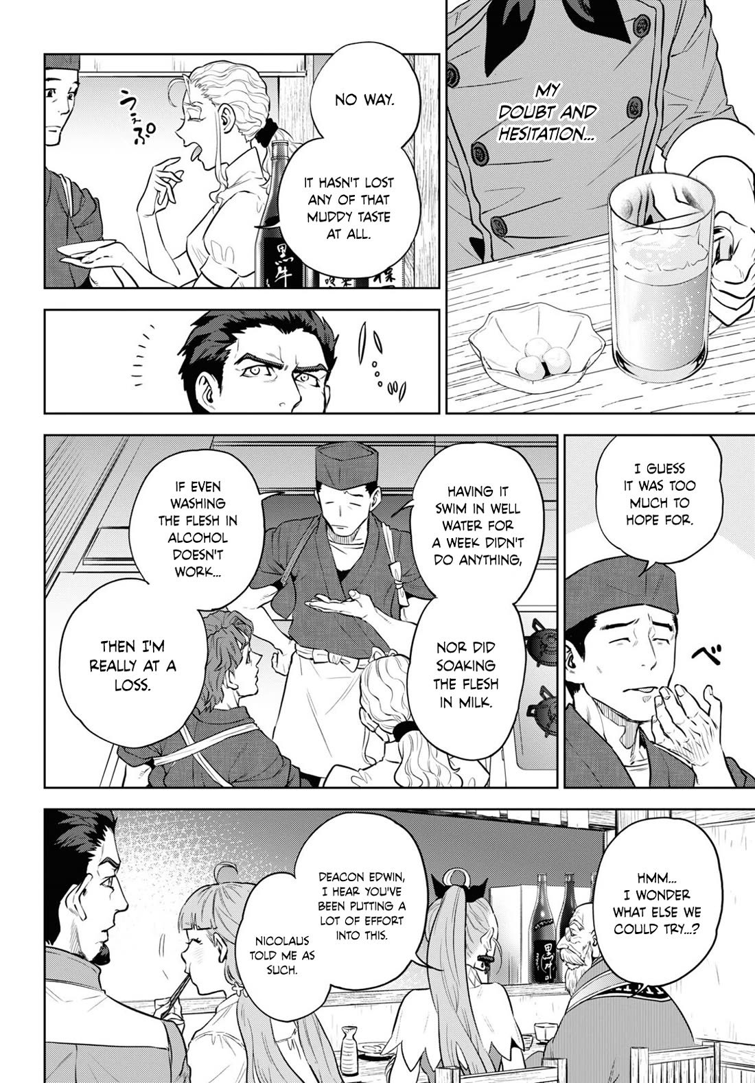 Isekai Izakaya "Nobu" Chapter 101 page 22 - Chapter 101: Broken-Winged Lion ②