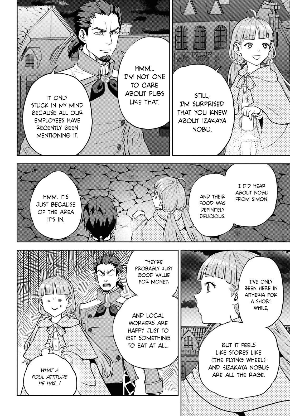 Isekai Izakaya "Nobu" Chapter 101 page 4 - Chapter 101: Broken-Winged Lion ②