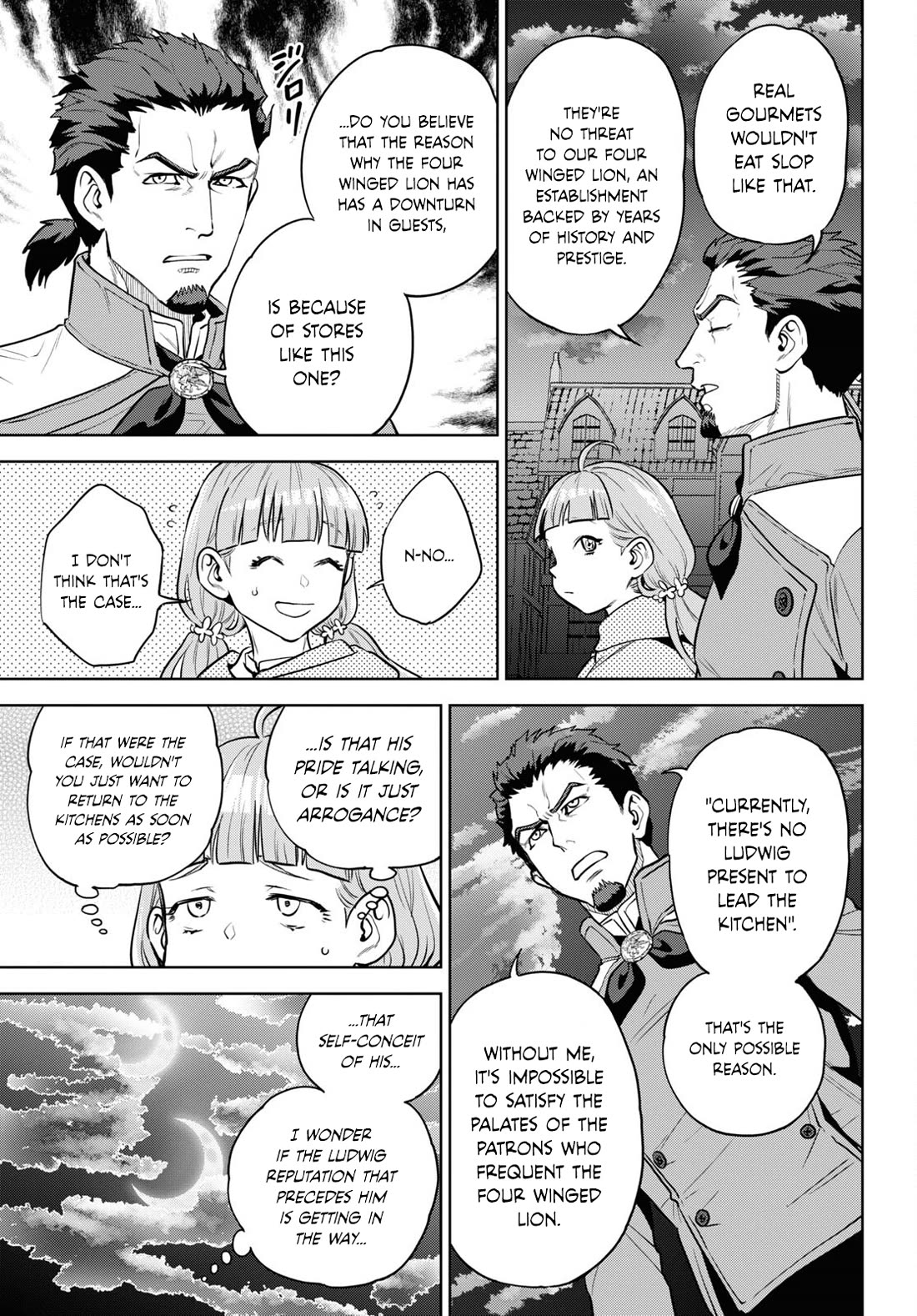 Isekai Izakaya "Nobu" Chapter 101 page 5 - Chapter 101: Broken-Winged Lion ②