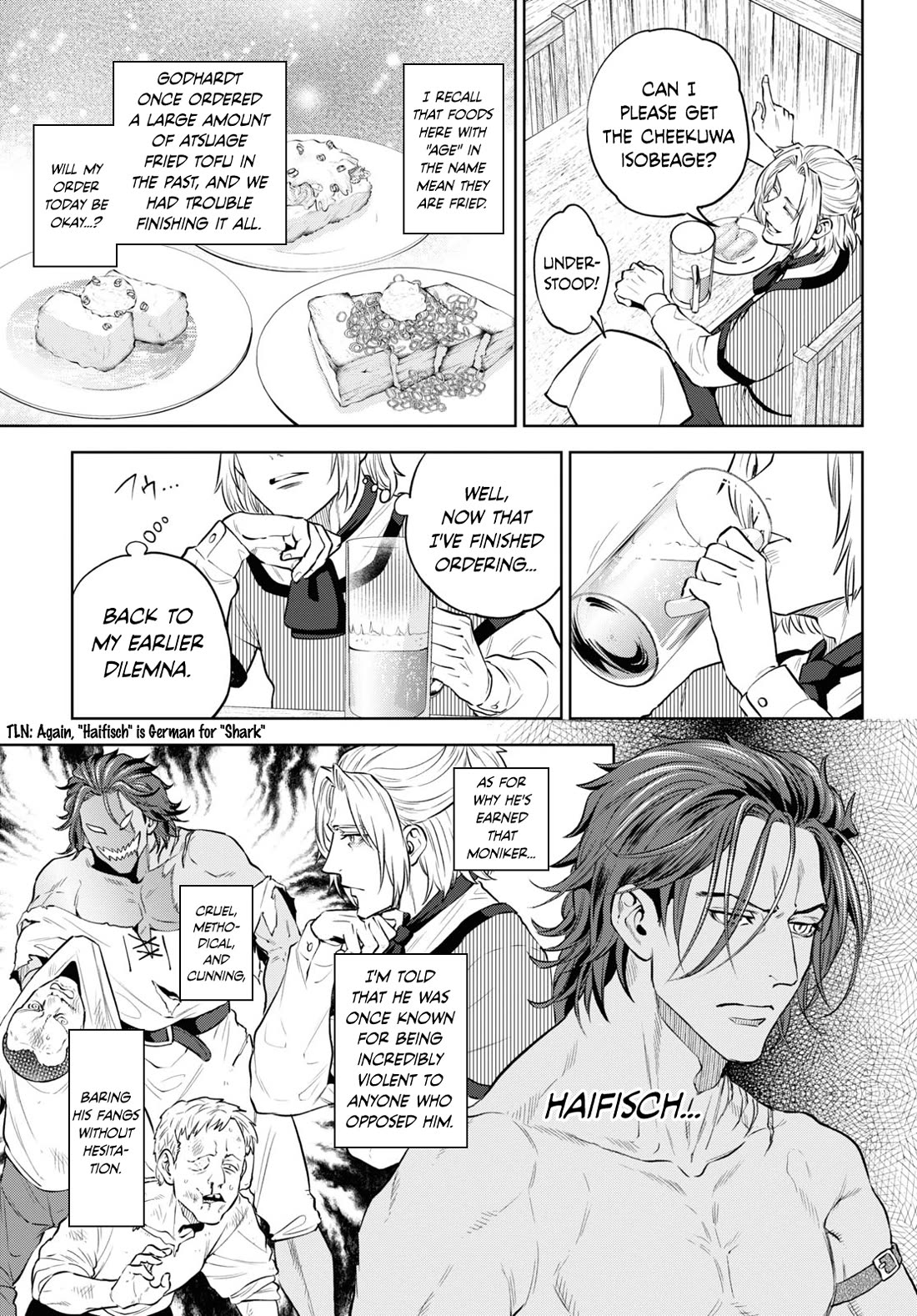 Isekai Izakaya "Nobu" Chapter 102 page 13 - Chapter 102: Chikuwa Isobeage