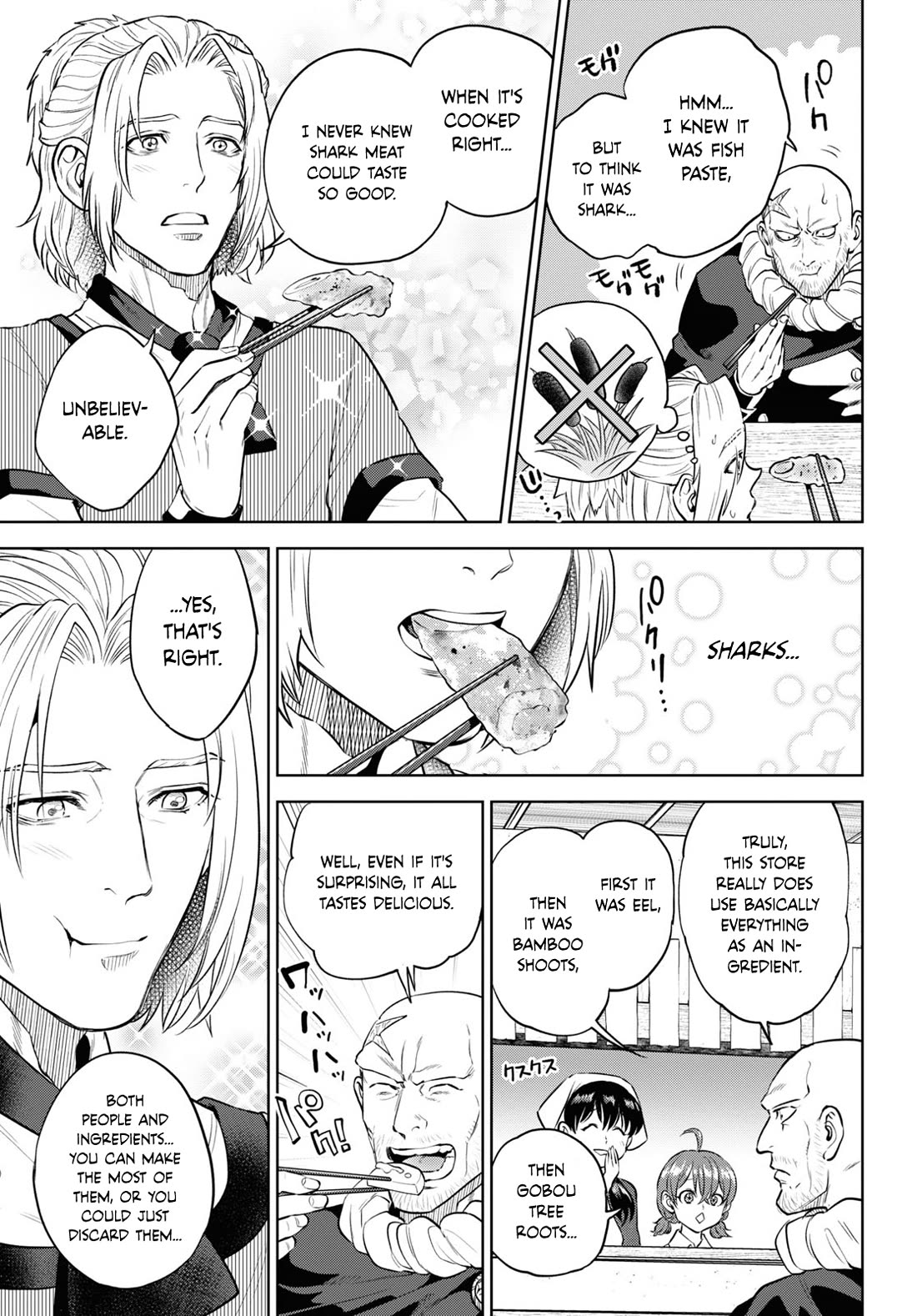 Isekai Izakaya "Nobu" Chapter 102 page 23 - Chapter 102: Chikuwa Isobeage