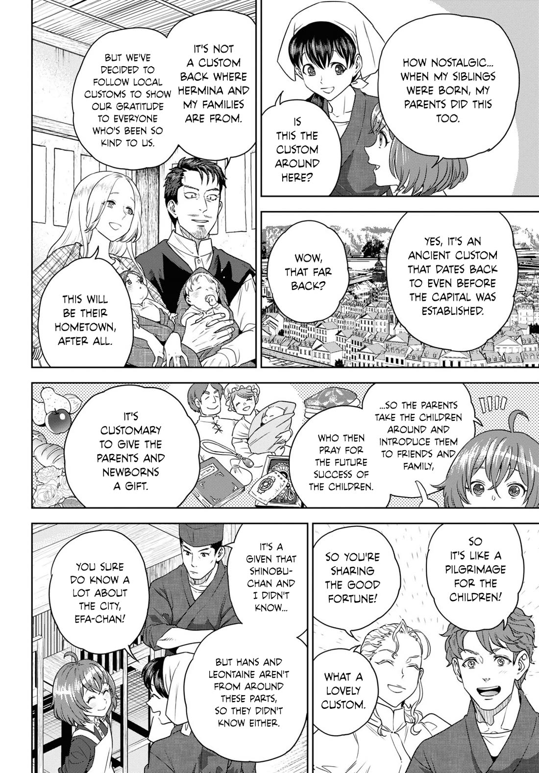Isekai Izakaya "Nobu" Chapter 103 page 6 - Chapter 103: Twin Debuts