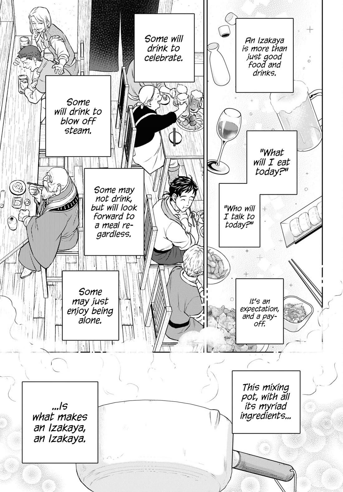 Isekai Izakaya "Nobu" Chapter 105 page 11 - Chapter 105: A Quiet Drink Alone
