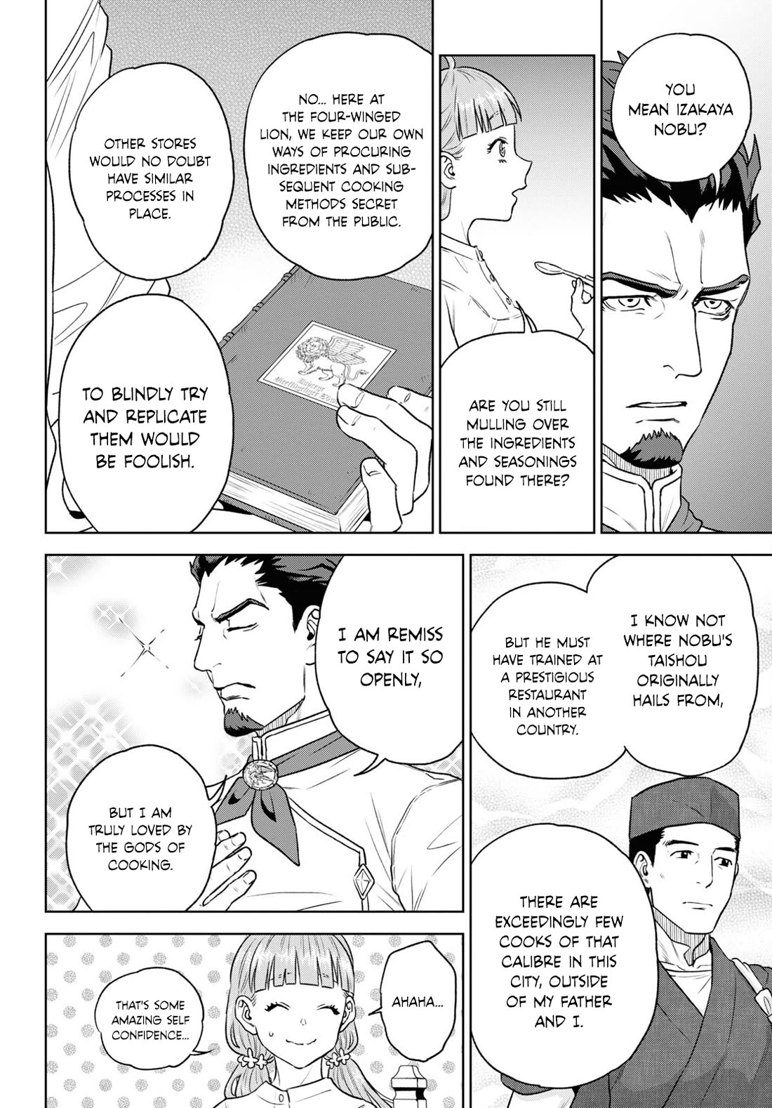 Isekai Izakaya "Nobu" Chapter 110 page 12 - Chapter 110: Something to Believe in ①