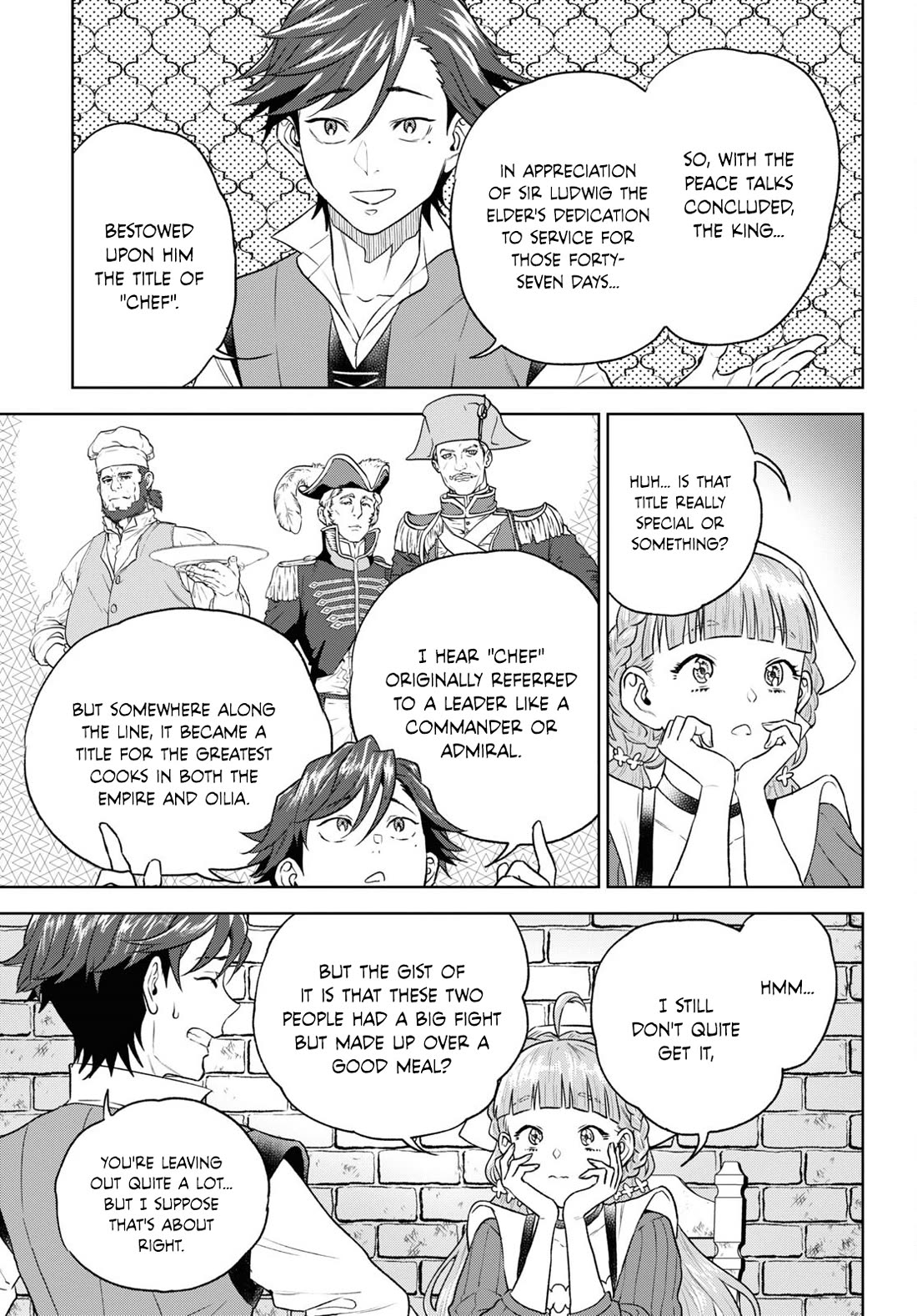Isekai Izakaya "Nobu" Chapter 110 page 5 - Chapter 110: Something to Believe in ①