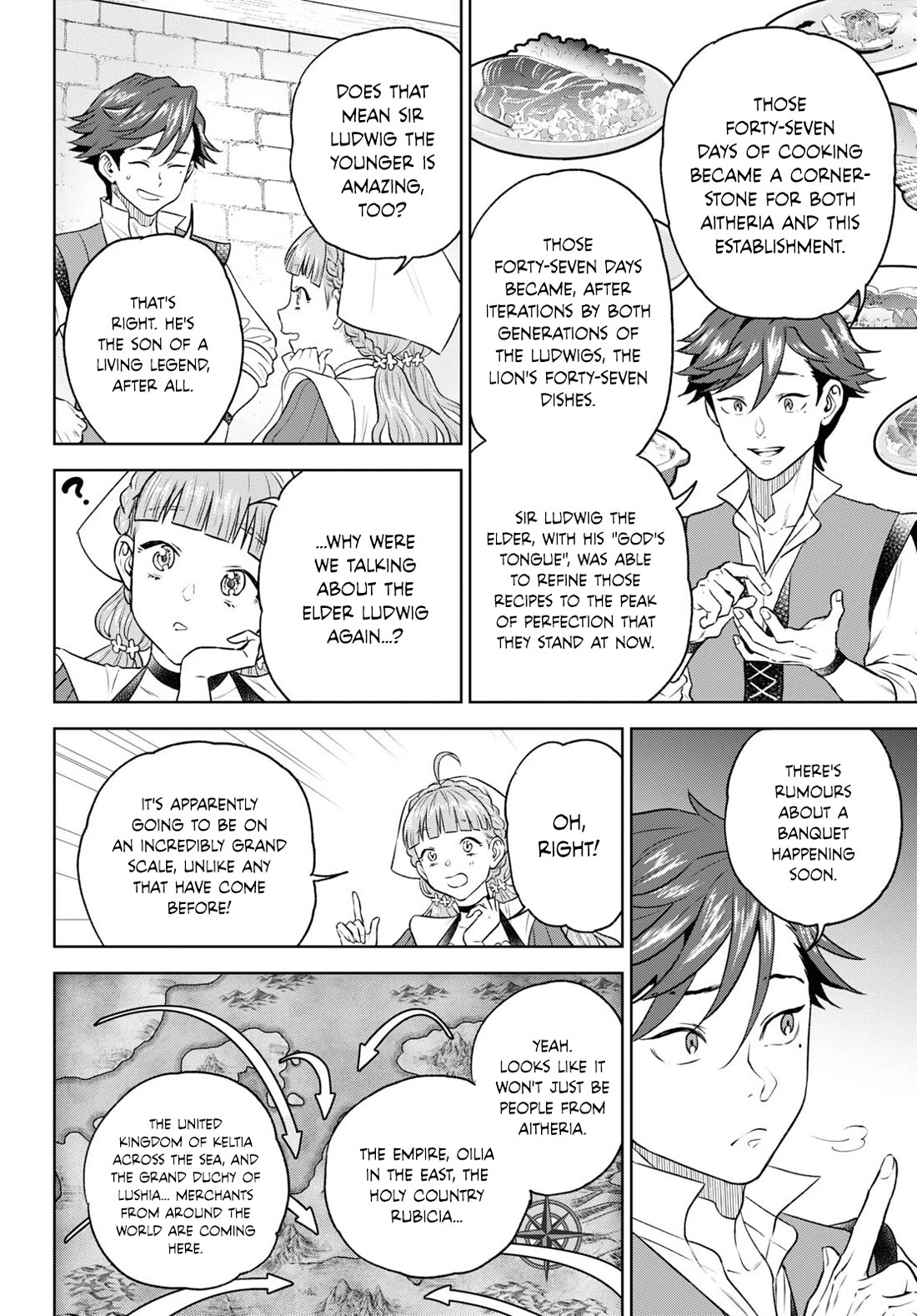 Isekai Izakaya "Nobu" Chapter 110 page 6 - Chapter 110: Something to Believe in ①