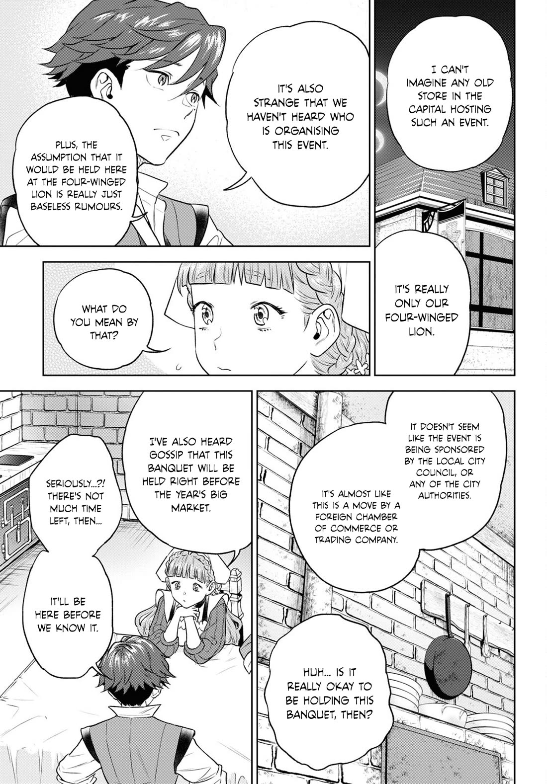Isekai Izakaya "Nobu" Chapter 110 page 7 - Chapter 110: Something to Believe in ①