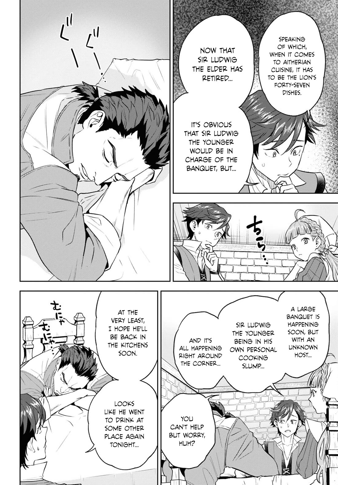Isekai Izakaya "Nobu" Chapter 110 page 8 - Chapter 110: Something to Believe in ①