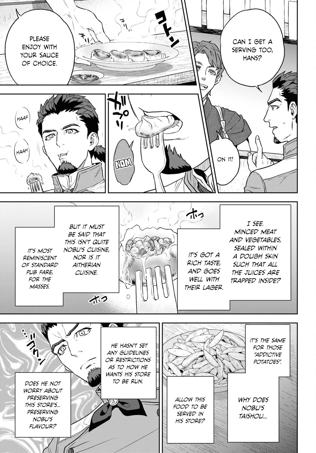 Isekai Izakaya "Nobu" Chapter 111 page 11 - Chapter 111: Something to Believe in ②