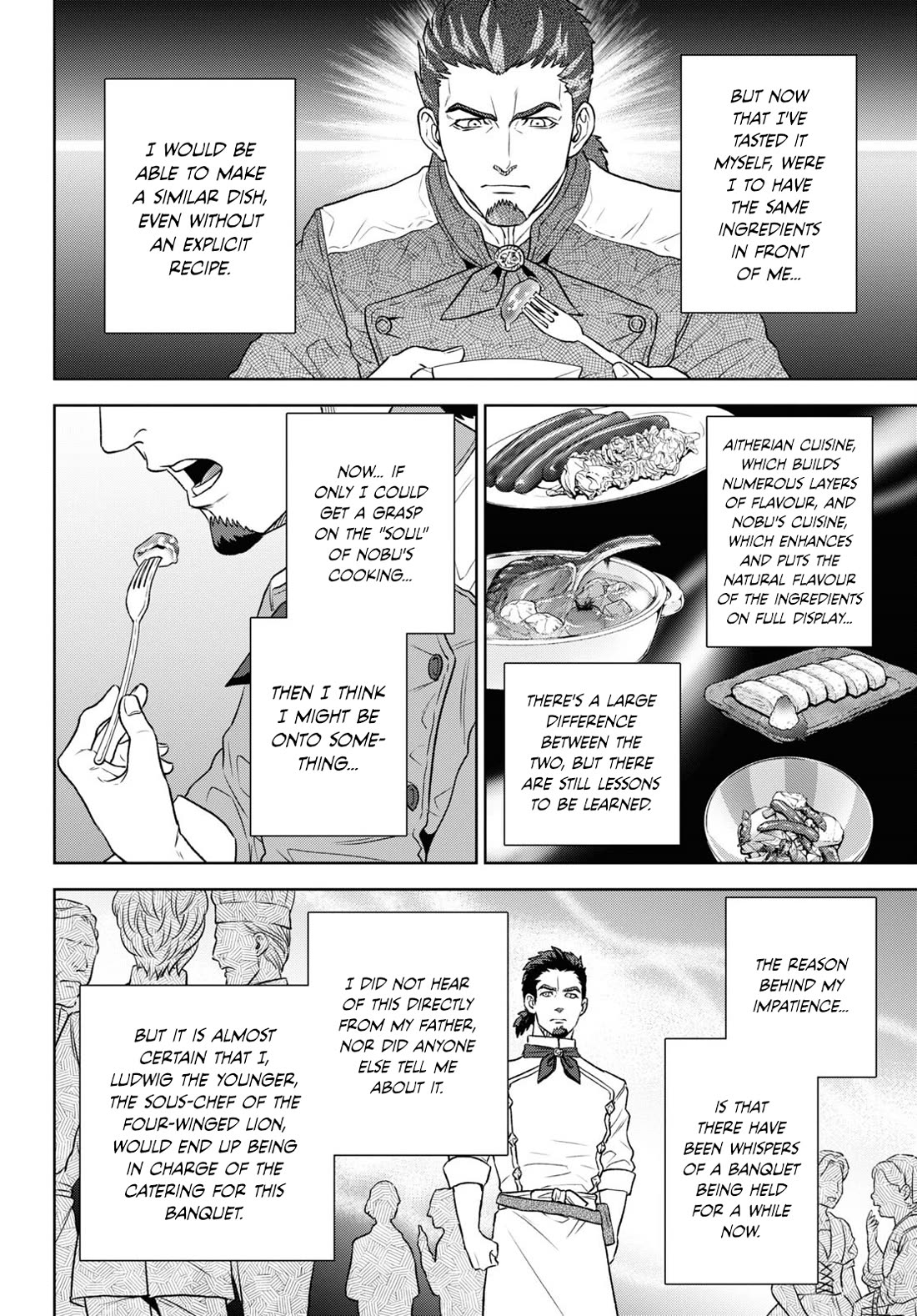 Isekai Izakaya "Nobu" Chapter 111 page 6 - Chapter 111: Something to Believe in ②