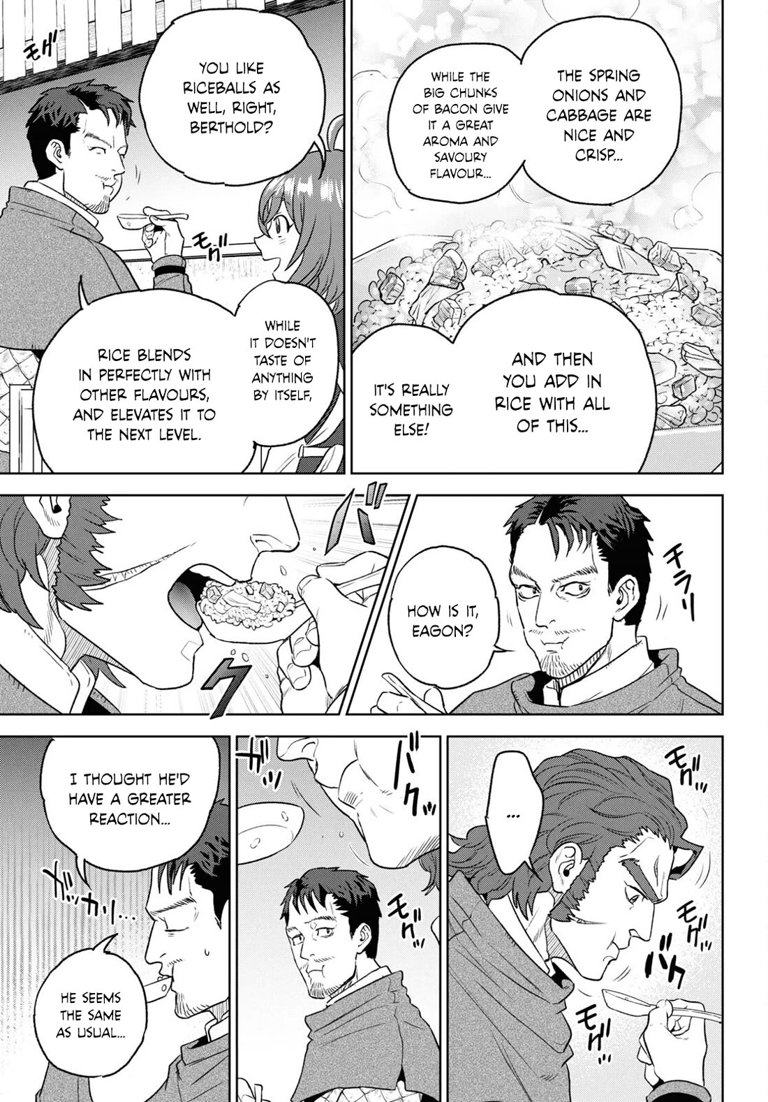 Isekai Izakaya "Nobu" Chapter 112 page 17 - Chapter 112: Fried Rice for a New Guard