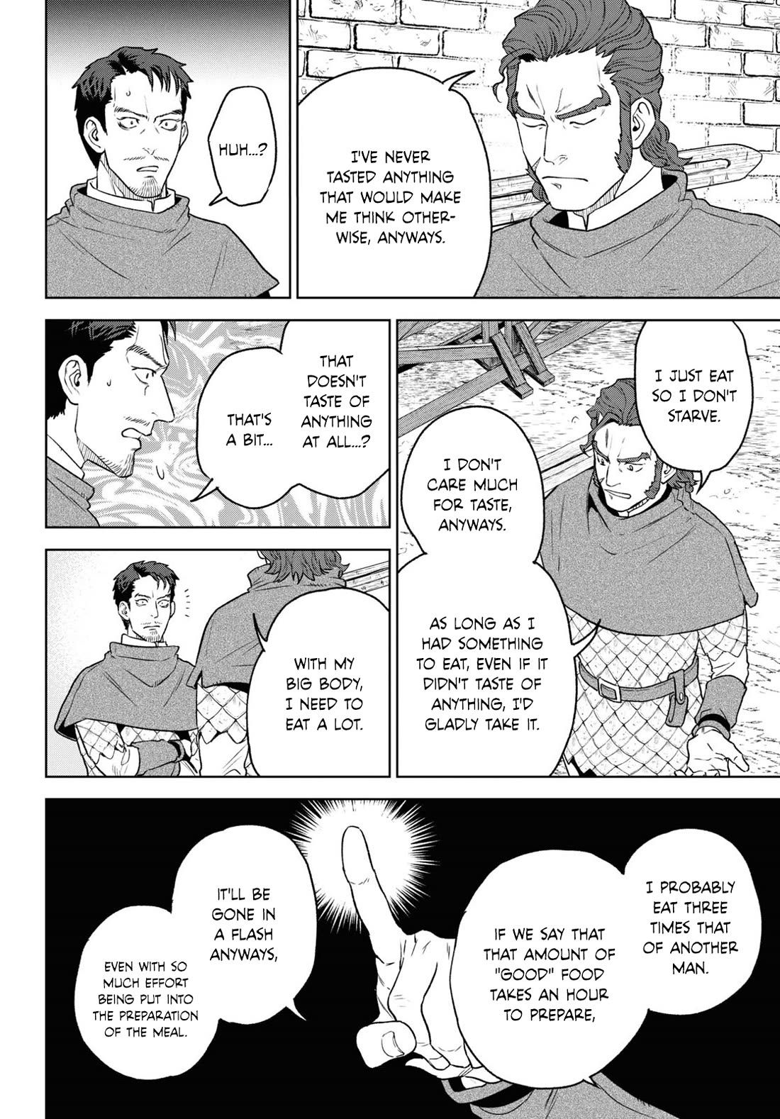 Isekai Izakaya "Nobu" Chapter 112 page 4 - Chapter 112: Fried Rice for a New Guard