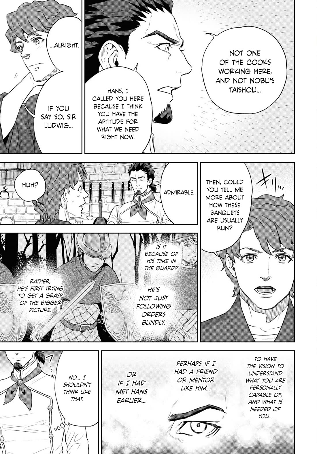 Isekai Izakaya "Nobu" Chapter 113 page 14 - Chapter 113: The Night Before the Banquet ①