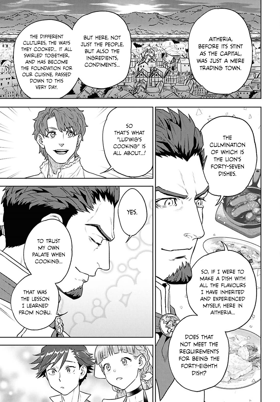 Isekai Izakaya "Nobu" Chapter 114 page 15 - Chapter 114: The Night Before the Banquet ②