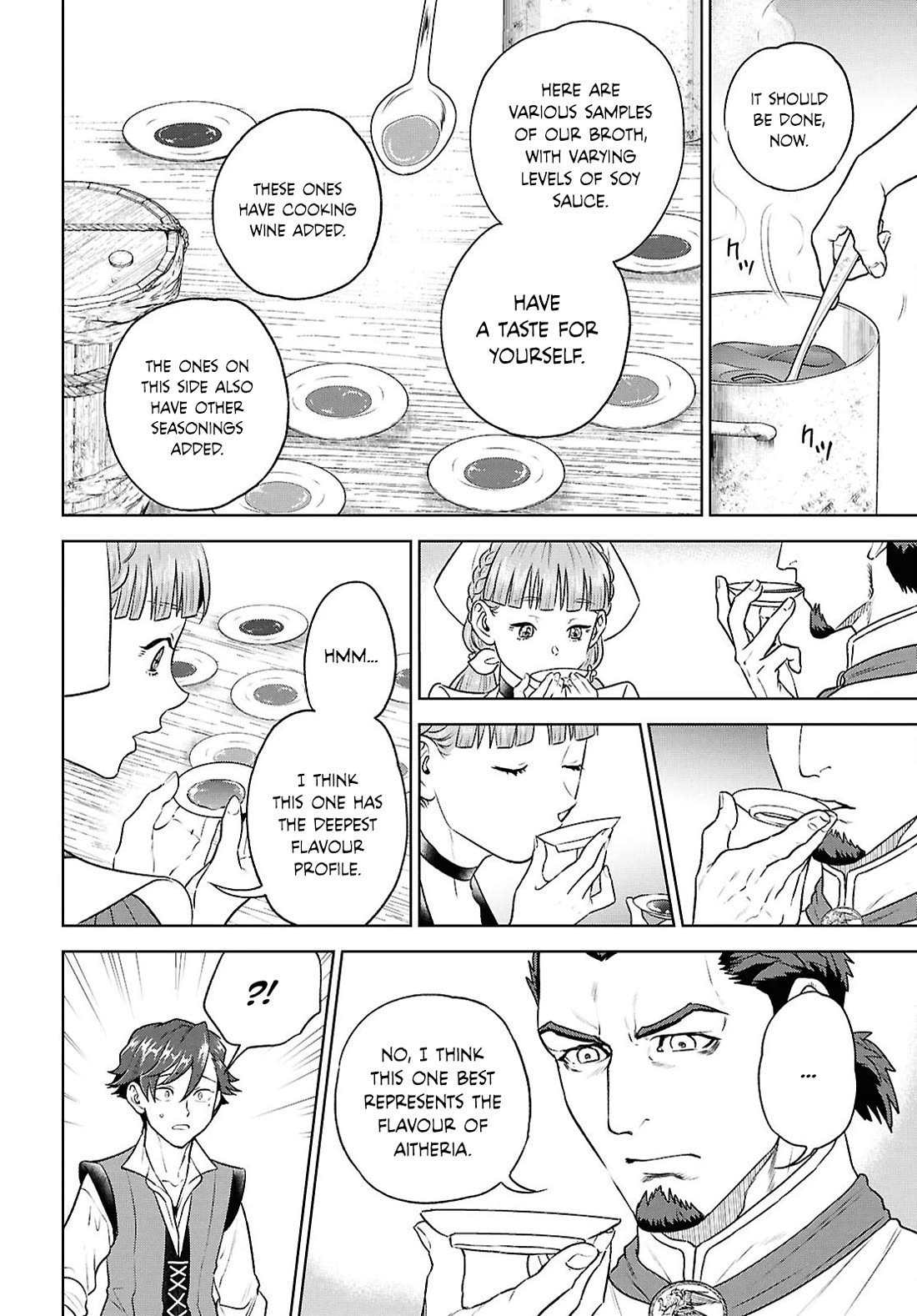 Isekai Izakaya "Nobu" Chapter 114 page 16 - Chapter 114: The Night Before the Banquet ②