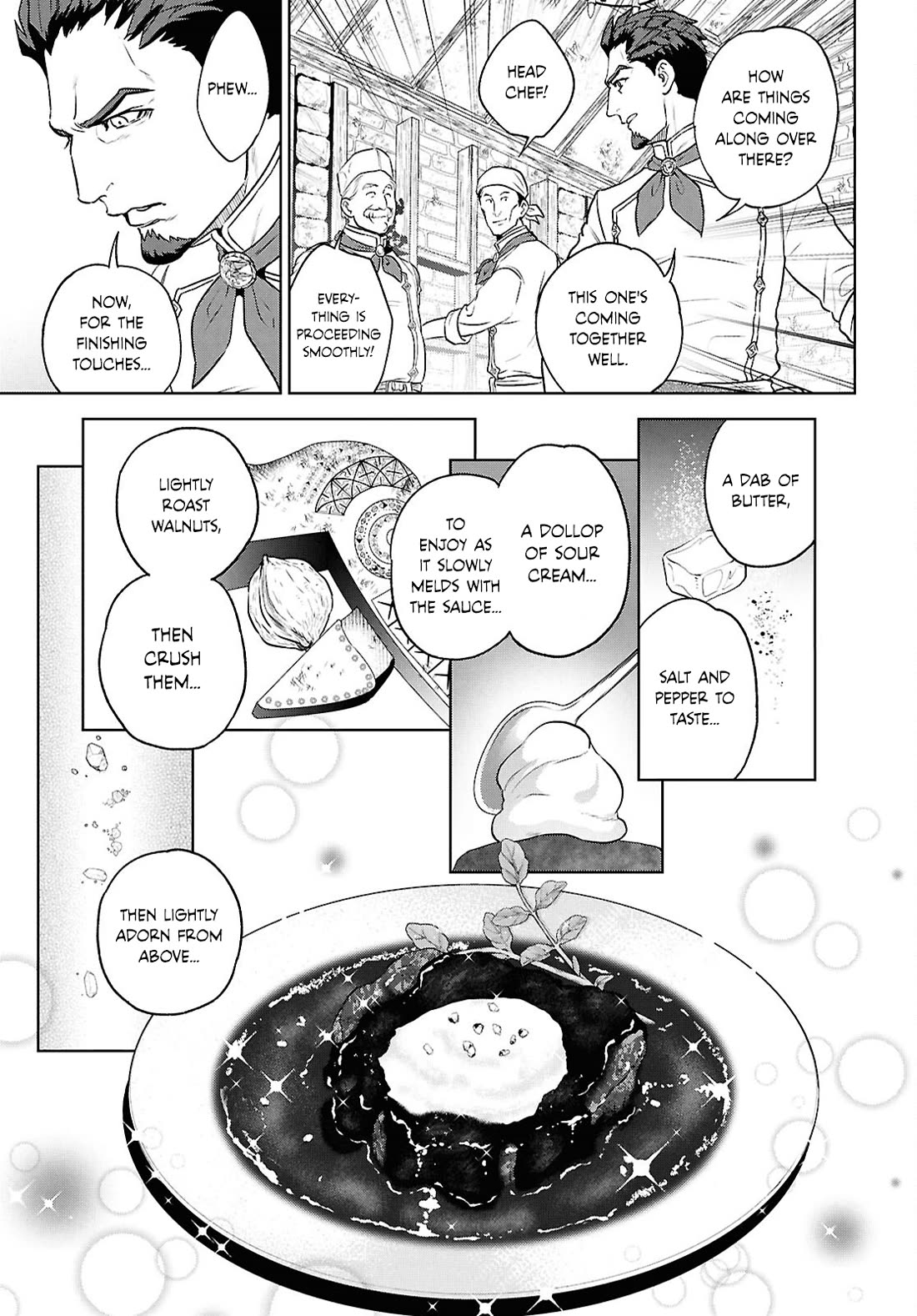 Isekai Izakaya "Nobu" Chapter 114 page 19 - Chapter 114: The Night Before the Banquet ②