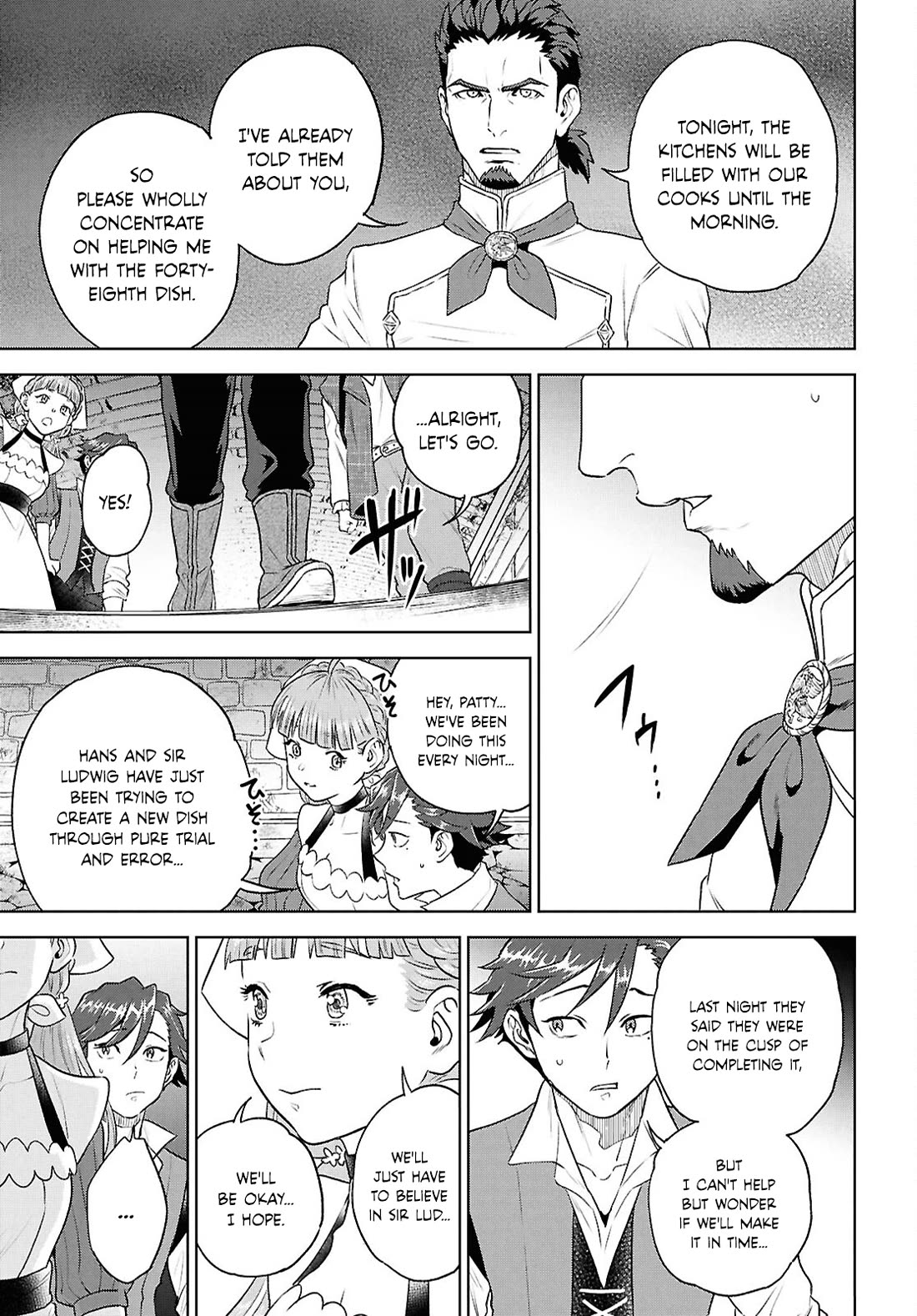 Isekai Izakaya "Nobu" Chapter 114 page 3 - Chapter 114: The Night Before the Banquet ②