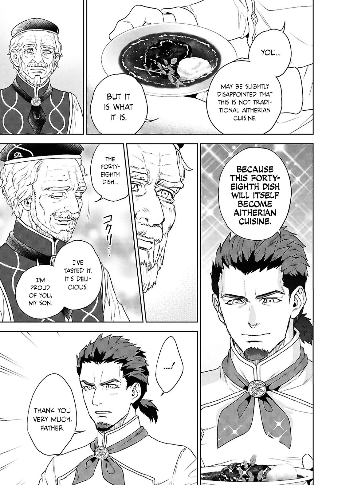 Isekai Izakaya "Nobu" Chapter 116 page 23 - Chapter 116: Volcano and God's Tongue