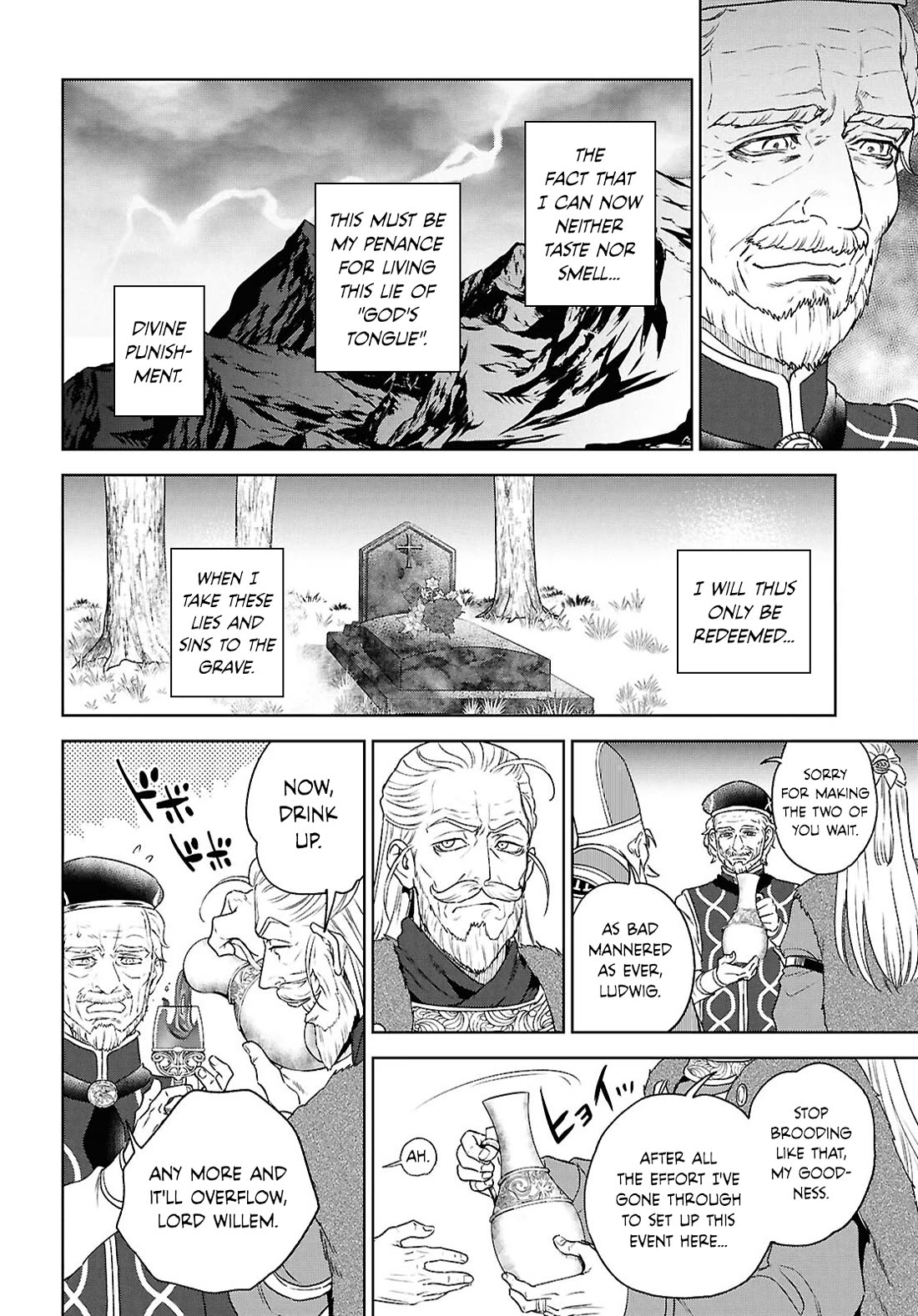 Isekai Izakaya "Nobu" Chapter 116 page 24 - Chapter 116: Volcano and God's Tongue