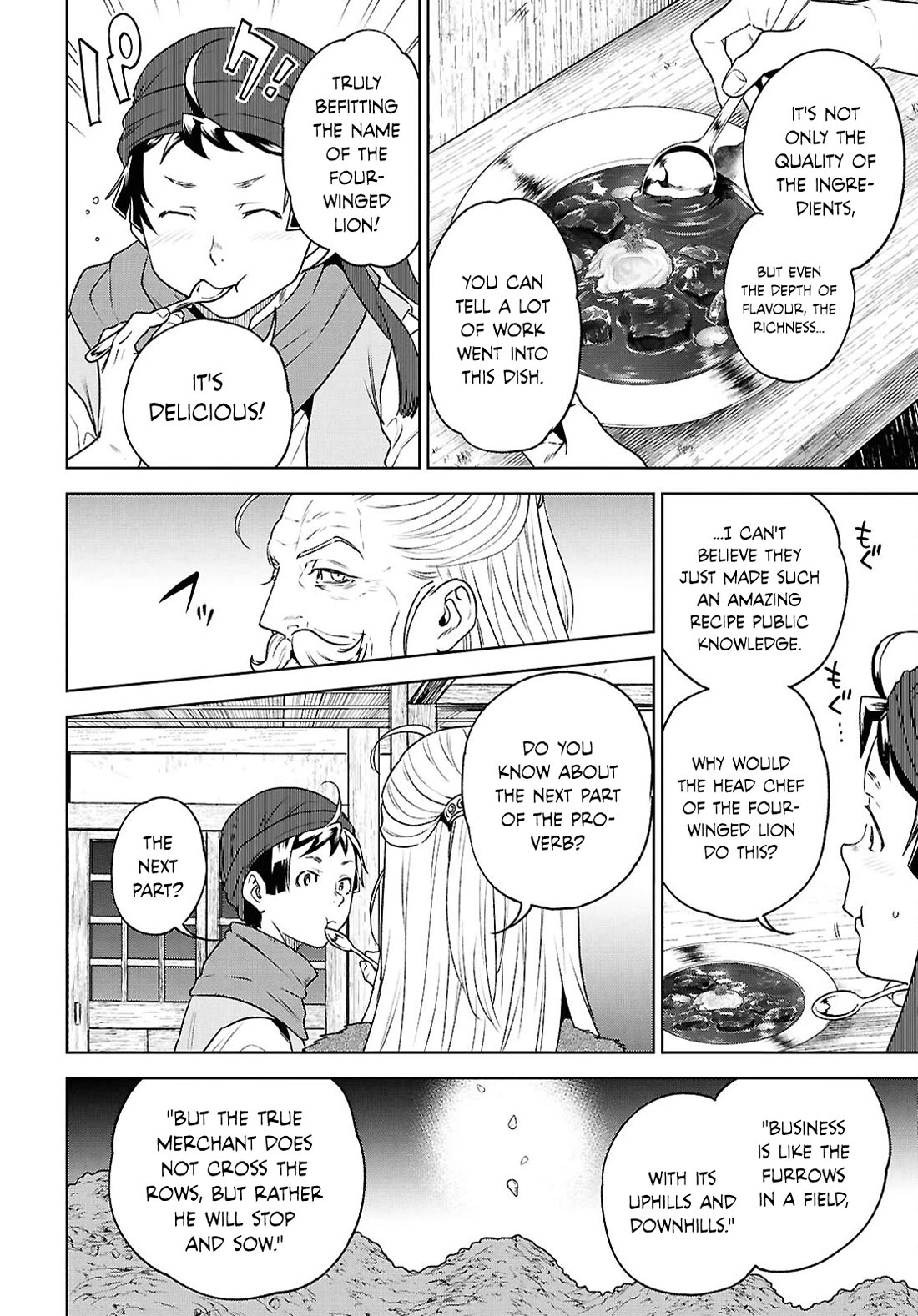 Isekai Izakaya "Nobu" Chapter 117 page 18 - Chapter 117: Great Market