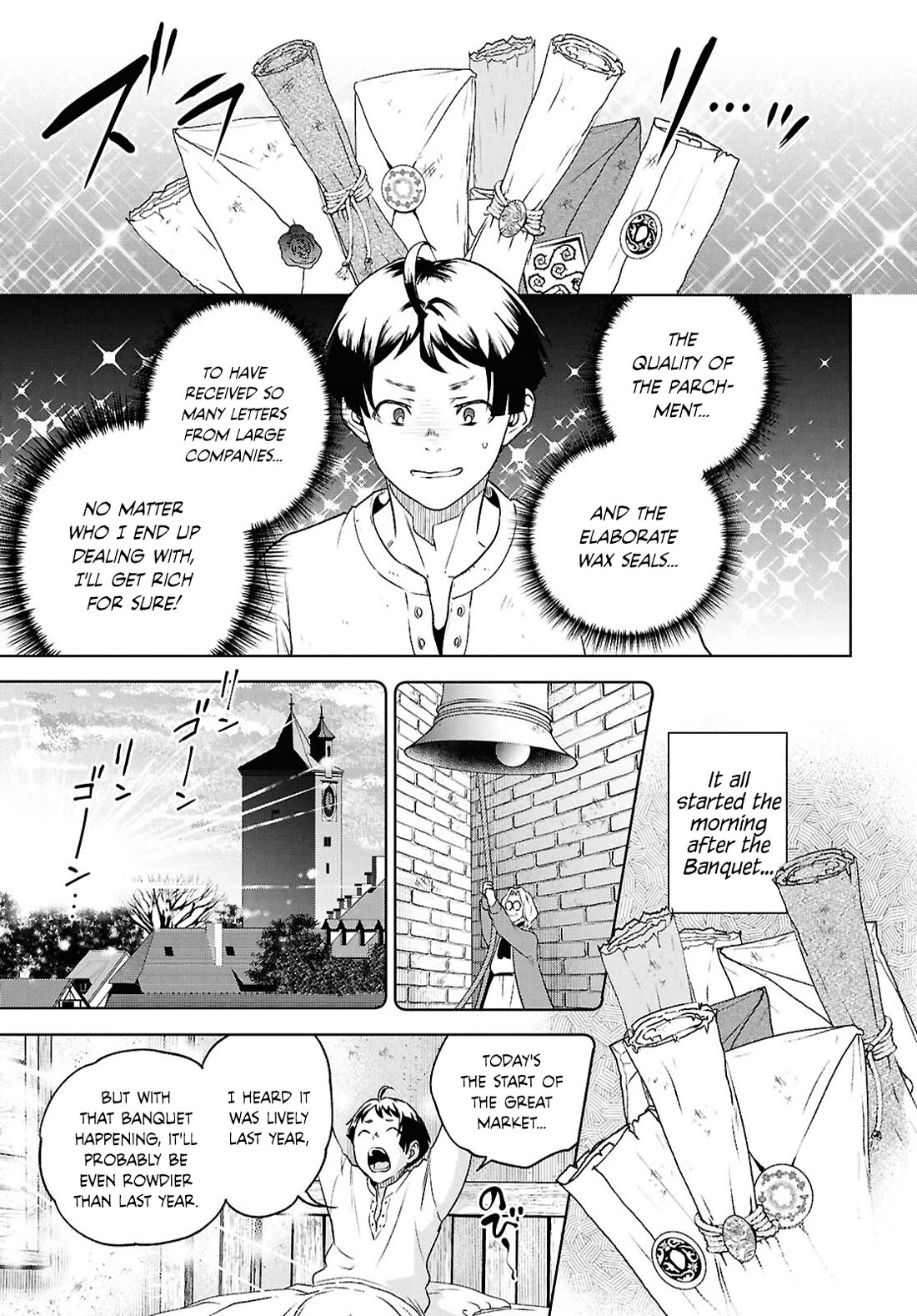 Isekai Izakaya "Nobu" Chapter 117 page 3 - Chapter 117: Great Market