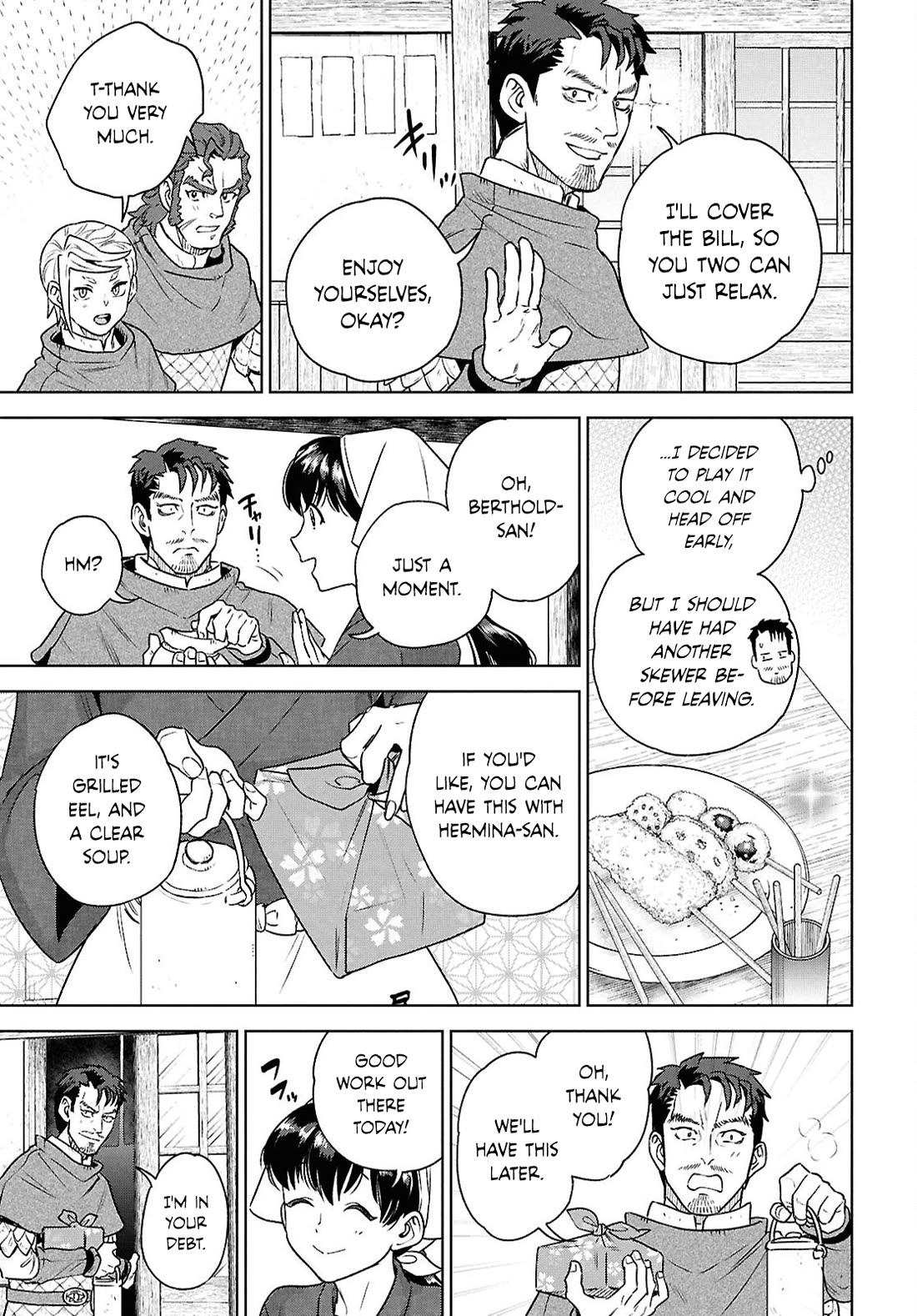 Isekai Izakaya "Nobu" Chapter 120 page 23 - Chapter 120: For Now, Whatsontapp
