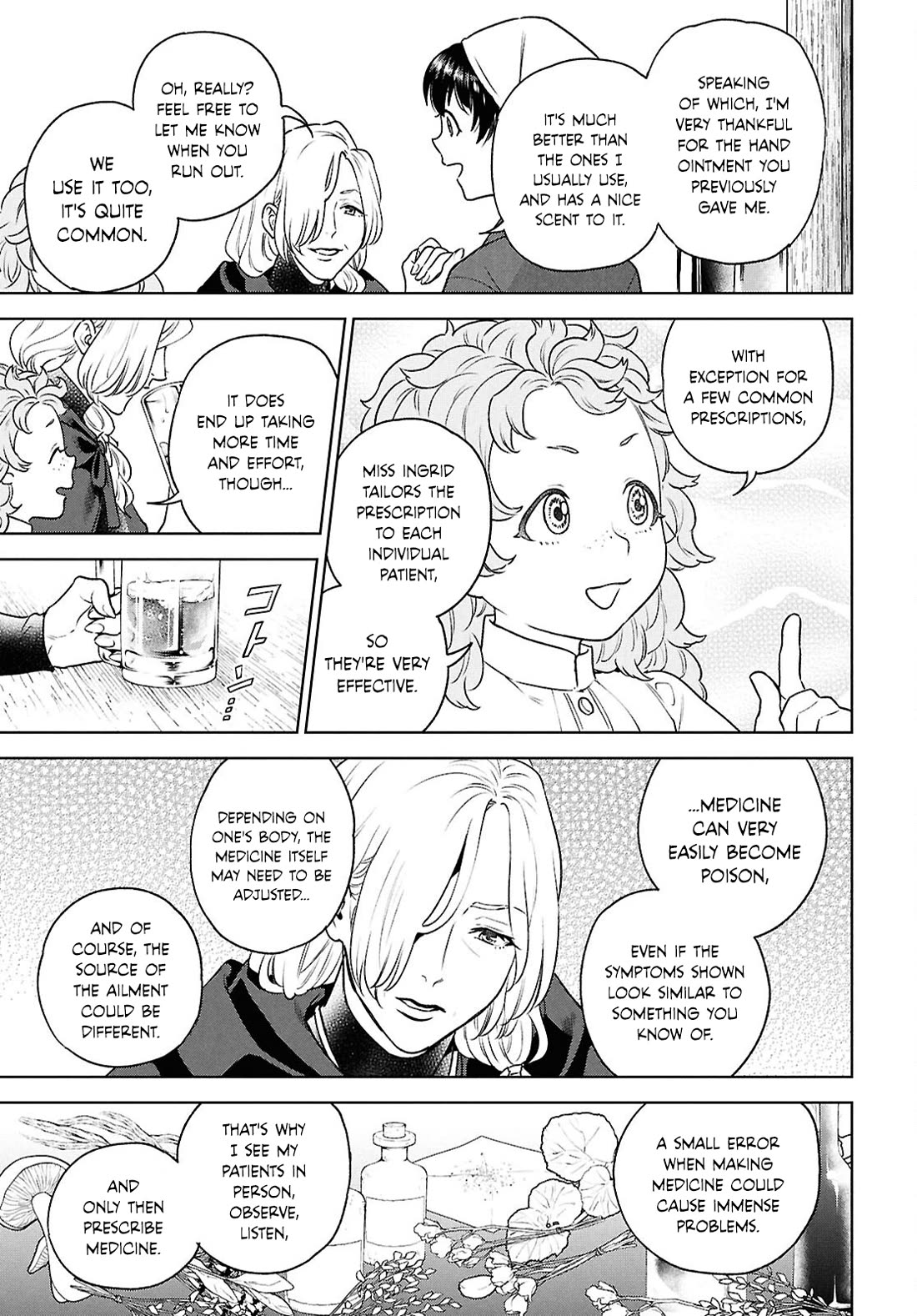 Isekai Izakaya "Nobu" Chapter 121 page 5 - Chapter 121: Doctor and Ginger