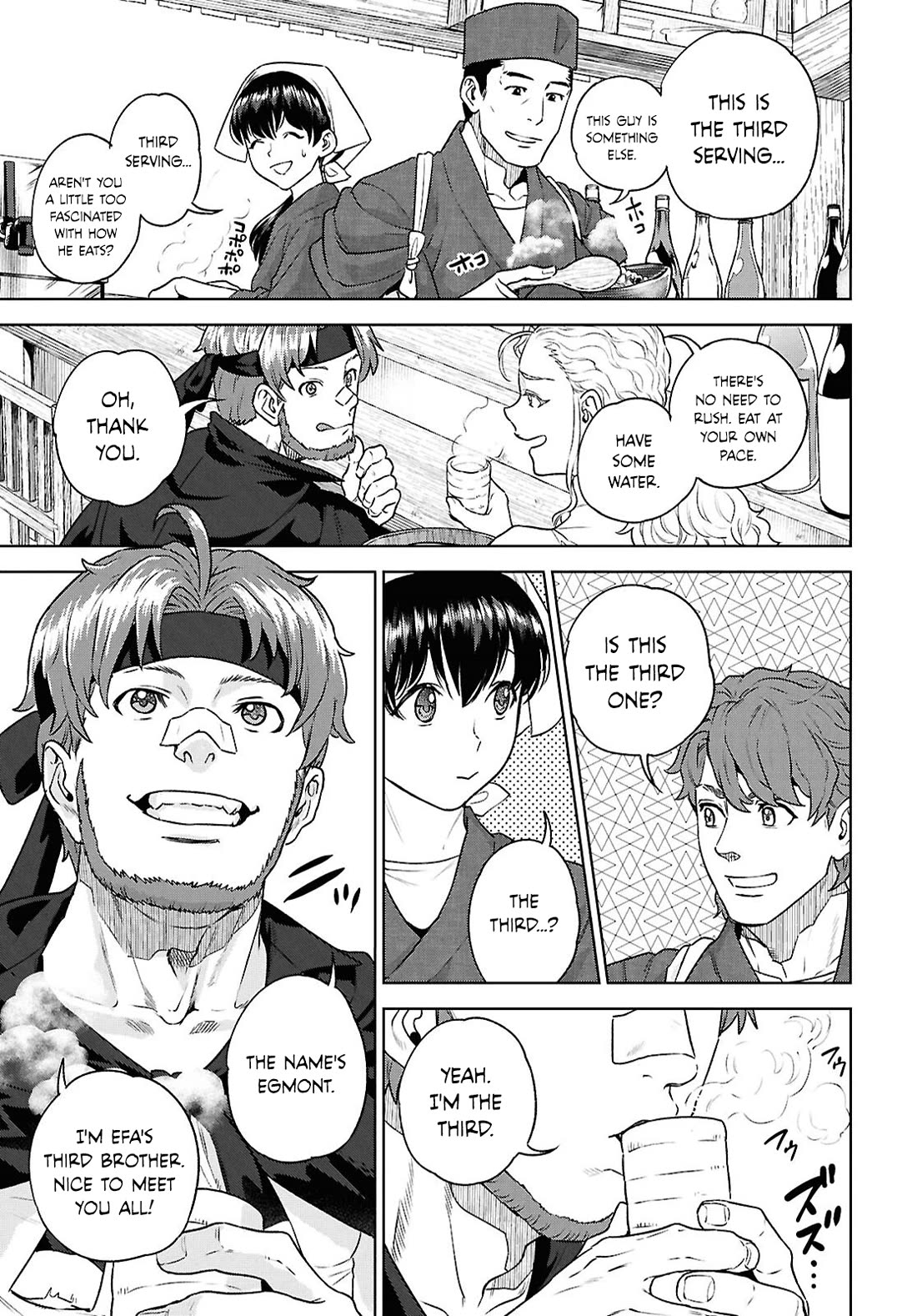 Isekai Izakaya "Nobu" Chapter 123 page 5 - Chapter 123: Look Out, Here He Comes!