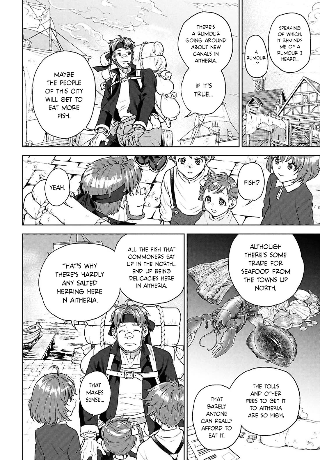 Isekai Izakaya "Nobu" Chapter 124 page 4 - Chapter 124: A Banker's View of the Future ①