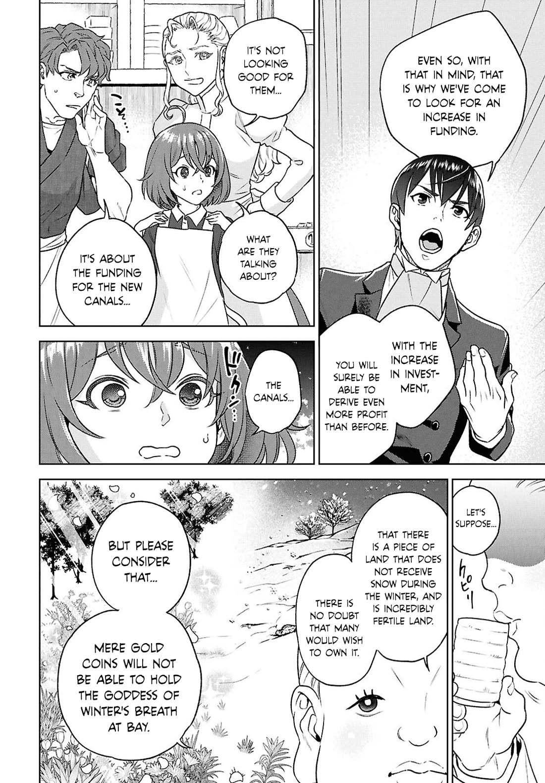 Isekai Izakaya "Nobu" Chapter 125 page 4 - Chapter 125: A Banker's View of the Future ②