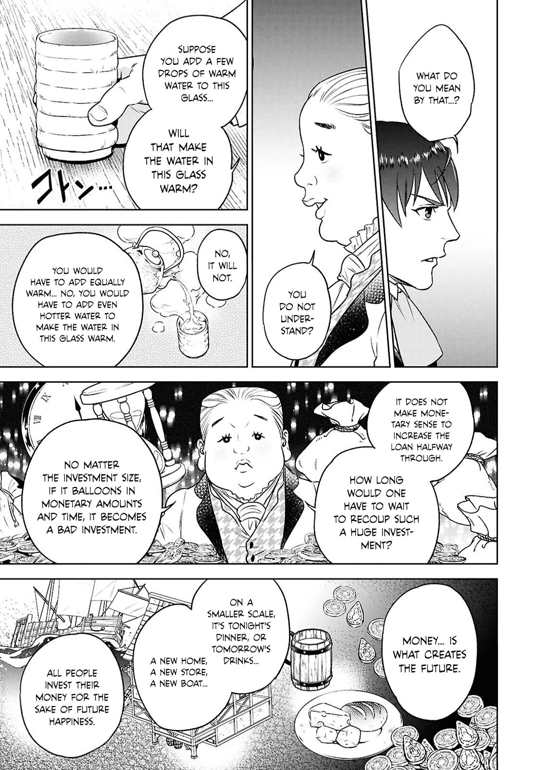 Isekai Izakaya "Nobu" Chapter 125 page 5 - Chapter 125: A Banker's View of the Future ②