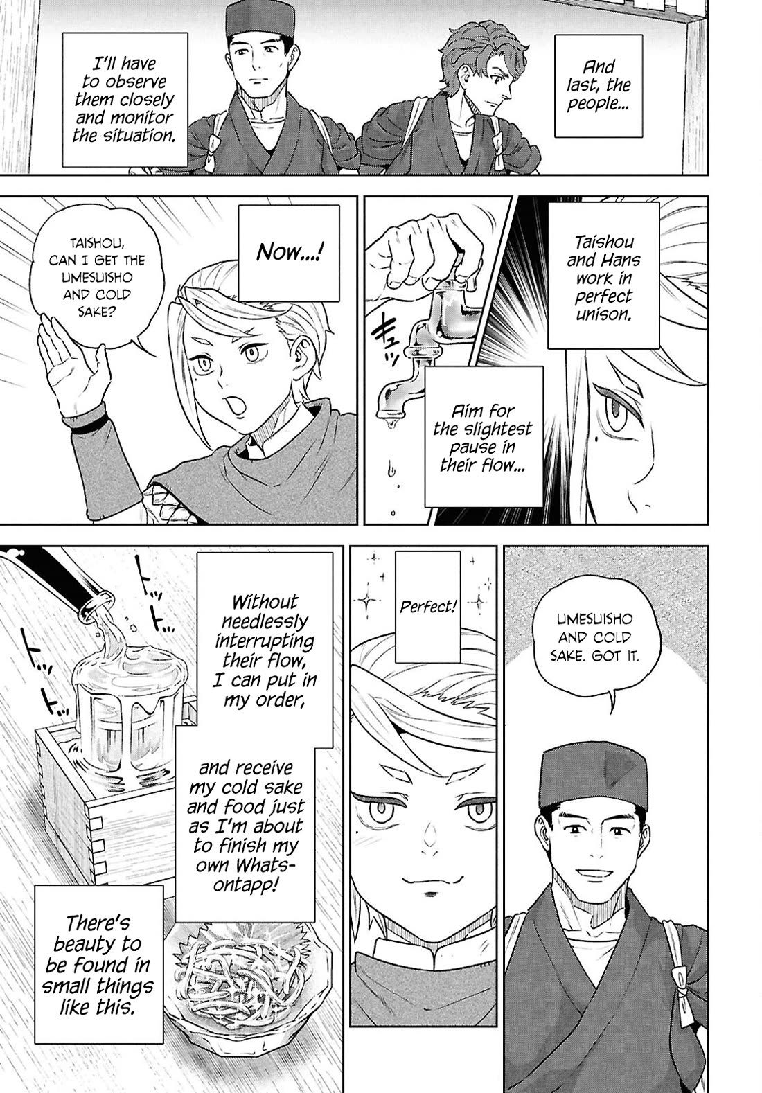 Isekai Izakaya "Nobu" Chapter 126 page 9 - Chapter 126: Hieronymus's Strategic Evening Drink