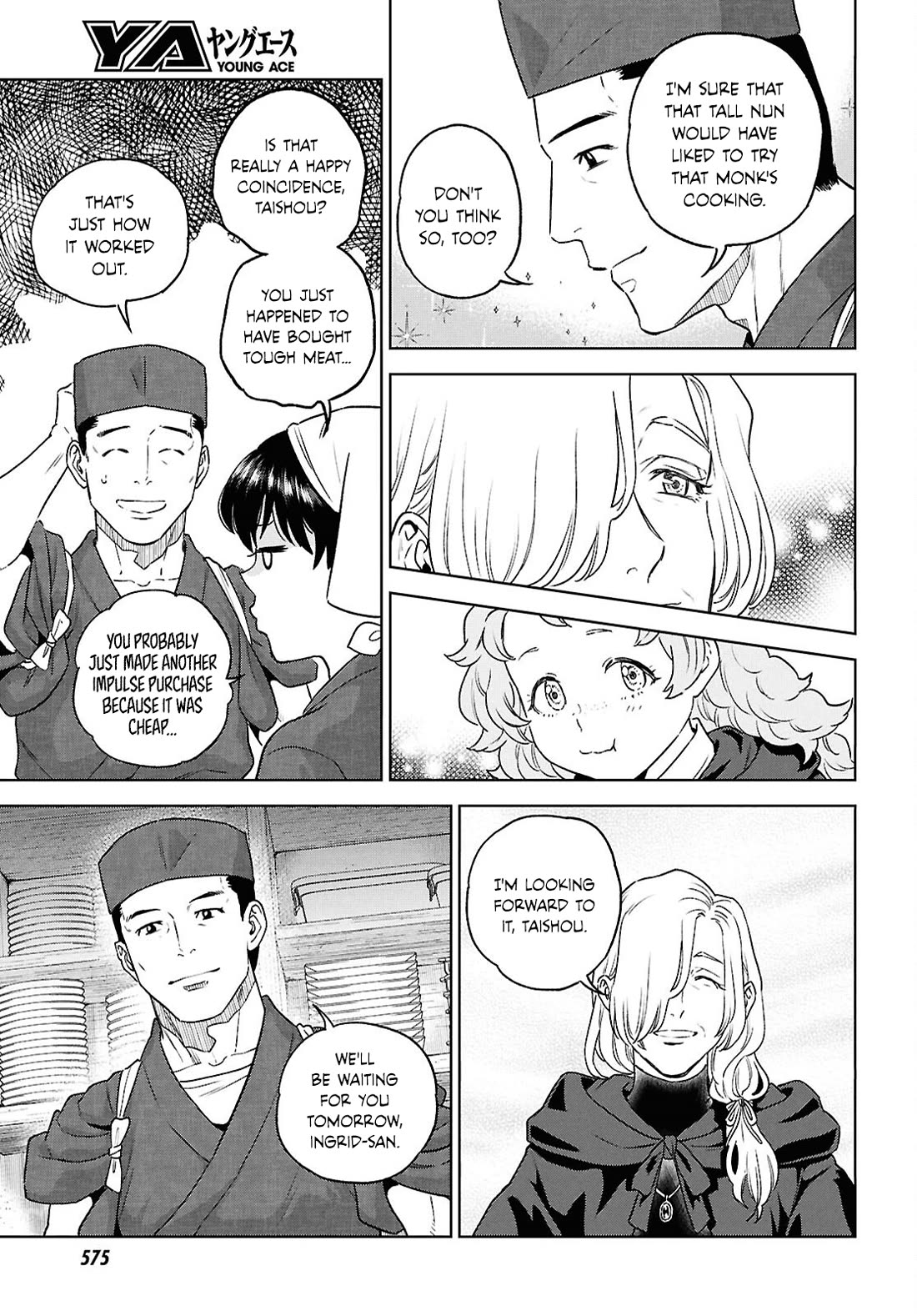 Isekai Izakaya "Nobu" Chapter 128 page 15 - Chapter 128: Forest Mushrooms and Learning From the Past