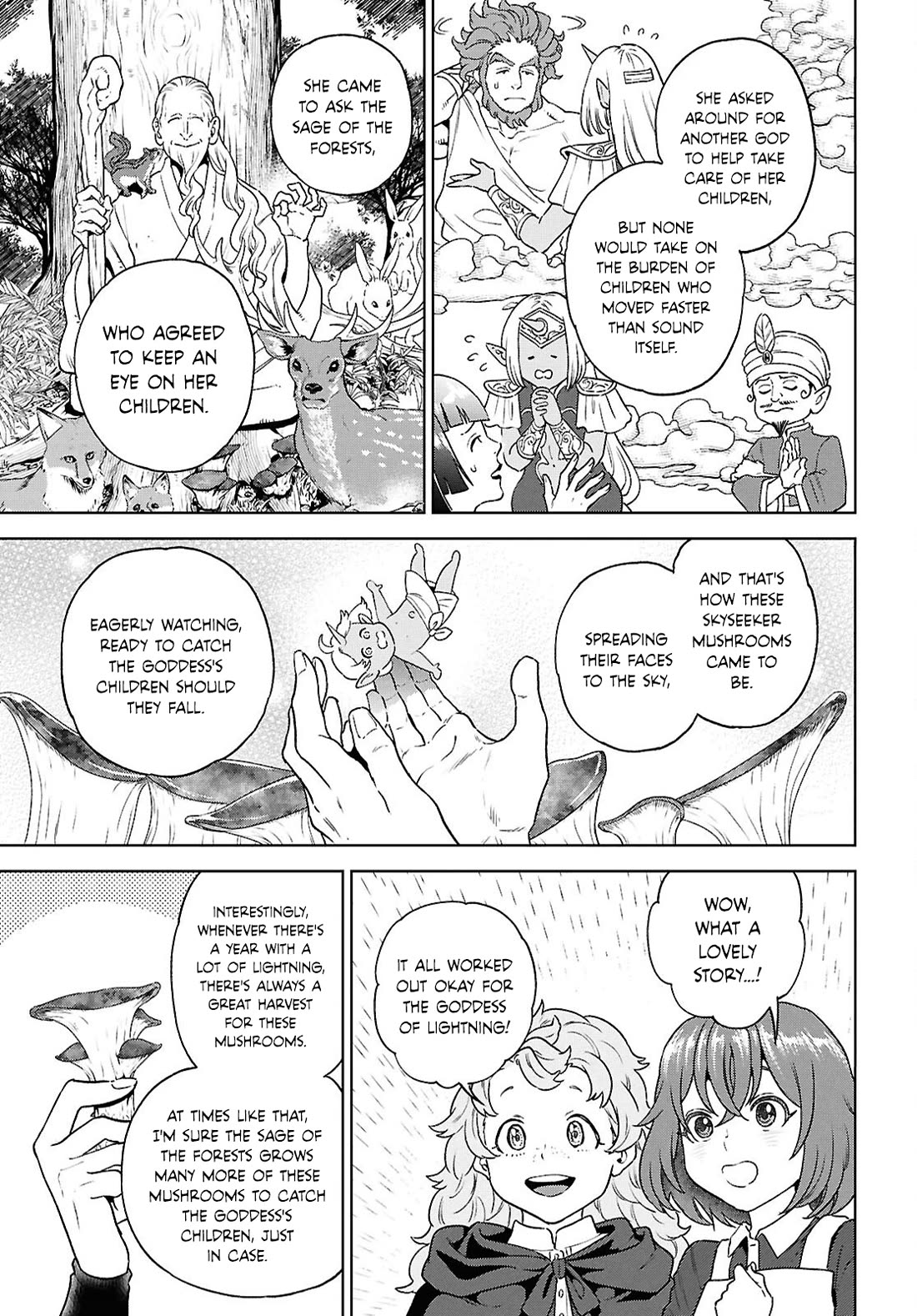 Isekai Izakaya "Nobu" Chapter 128 page 3 - Chapter 128: Forest Mushrooms and Learning From the Past