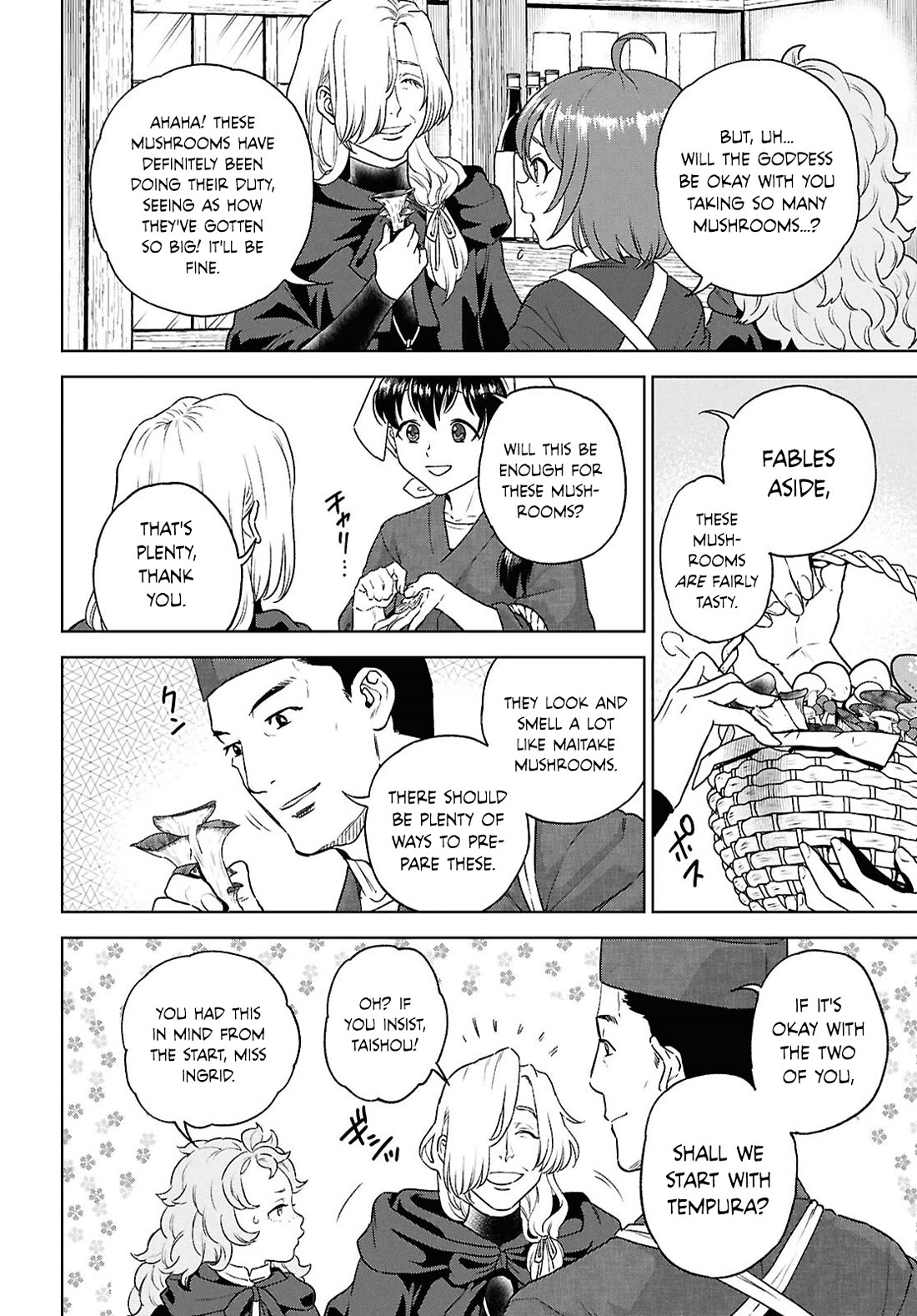 Isekai Izakaya "Nobu" Chapter 128 page 4 - Chapter 128: Forest Mushrooms and Learning From the Past