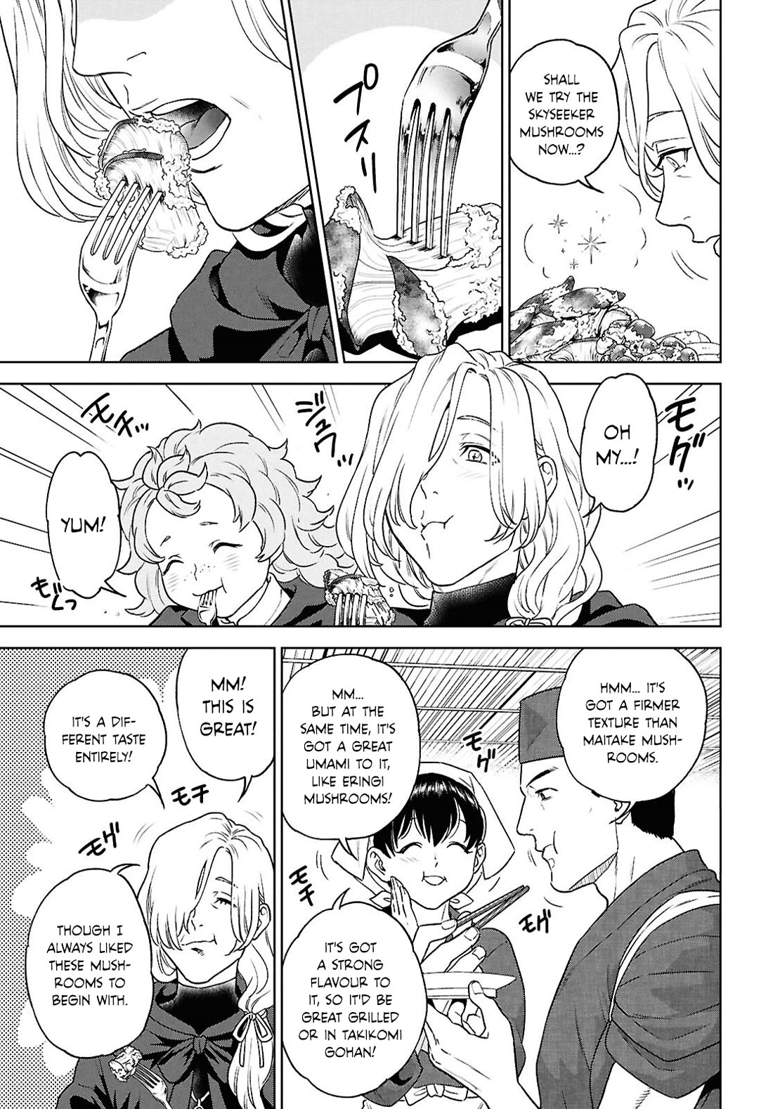 Isekai Izakaya "Nobu" Chapter 128 page 7 - Chapter 128: Forest Mushrooms and Learning From the Past