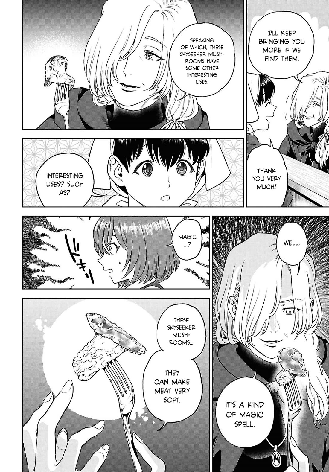 Isekai Izakaya "Nobu" Chapter 128 page 8 - Chapter 128: Forest Mushrooms and Learning From the Past