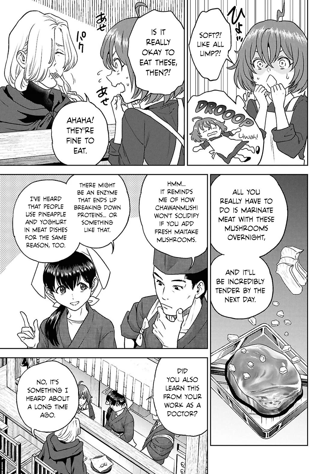 Isekai Izakaya "Nobu" Chapter 128 page 9 - Chapter 128: Forest Mushrooms and Learning From the Past