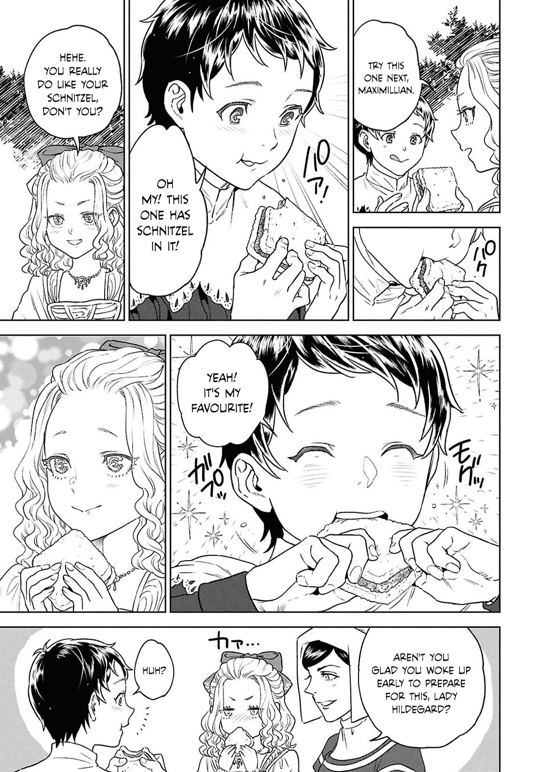 Isekai Izakaya "Nobu" Chapter 129 page 15 - Chapter 129: A Young Couple's Leisurely Day