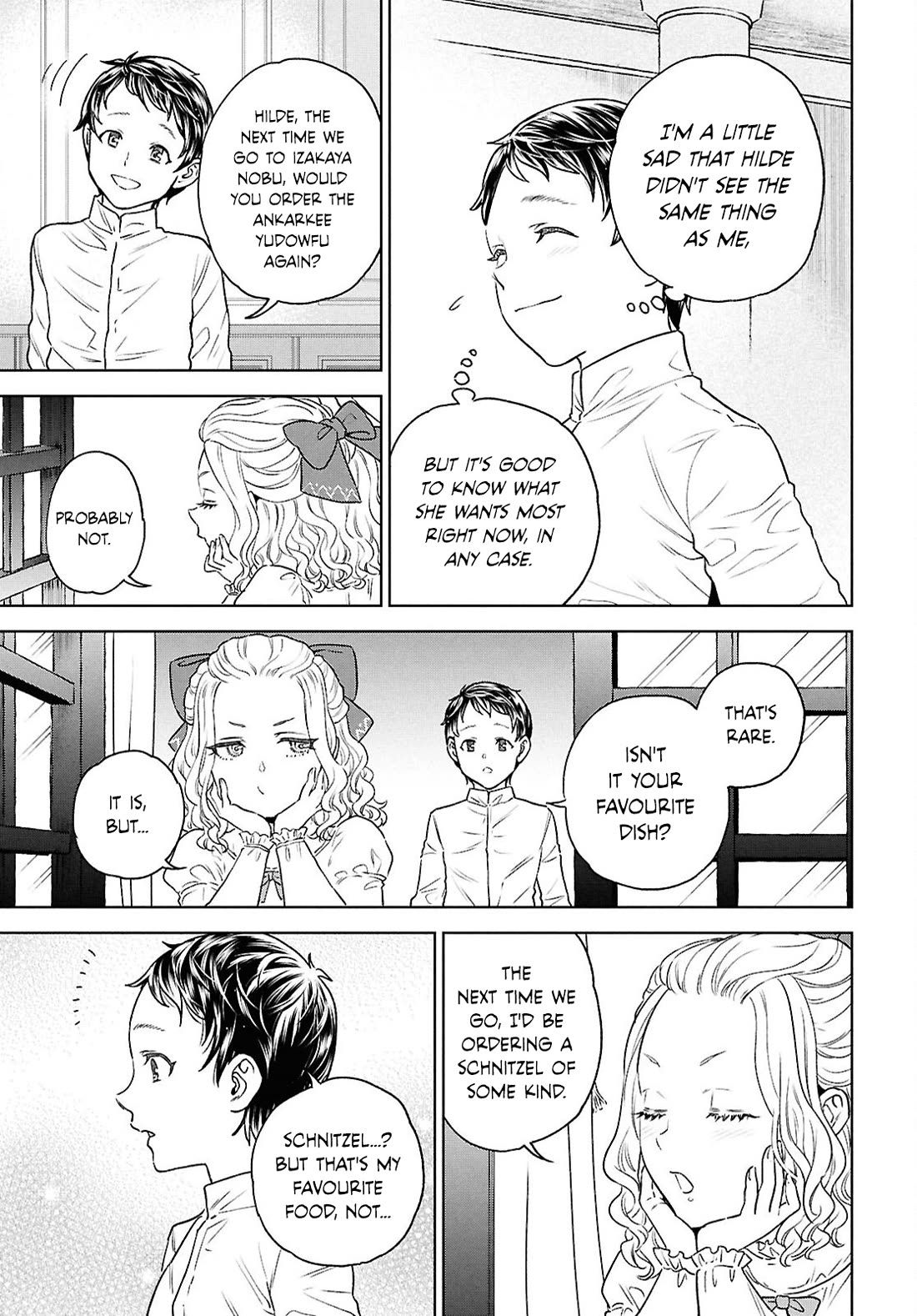 Isekai Izakaya "Nobu" Chapter 129 page 31 - Chapter 129: A Young Couple's Leisurely Day