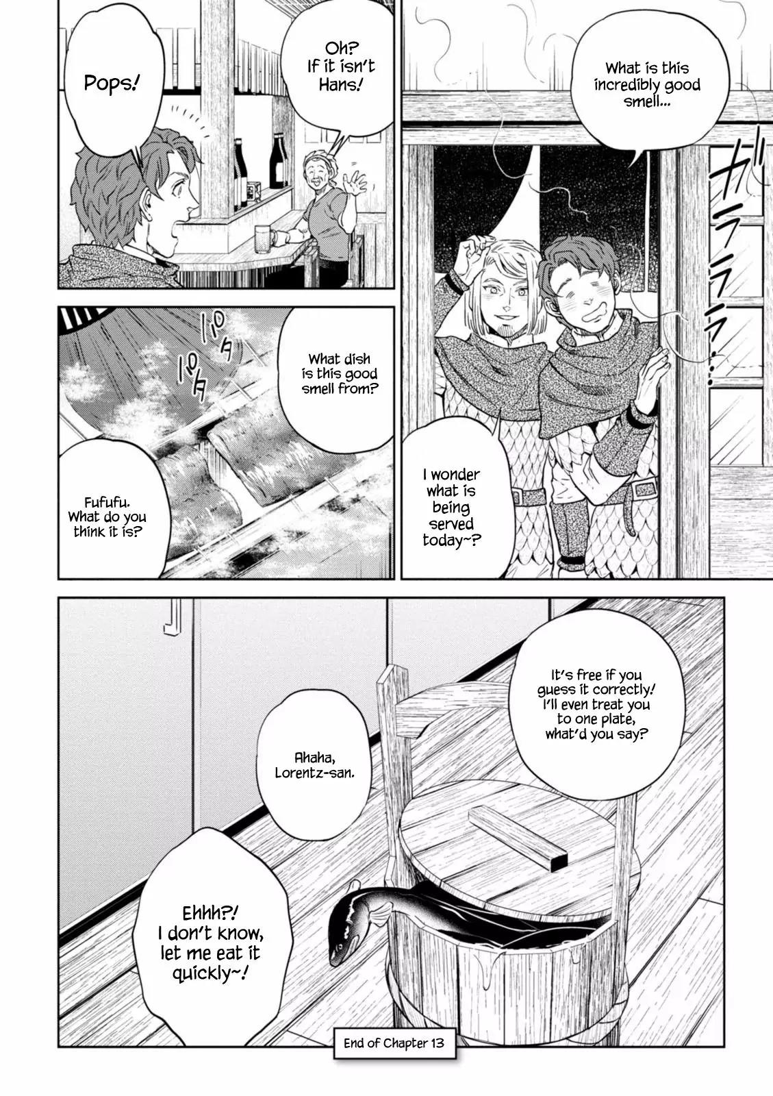 Isekai Izakaya "Nobu" Chapter 13 page 34 - Chapter 13