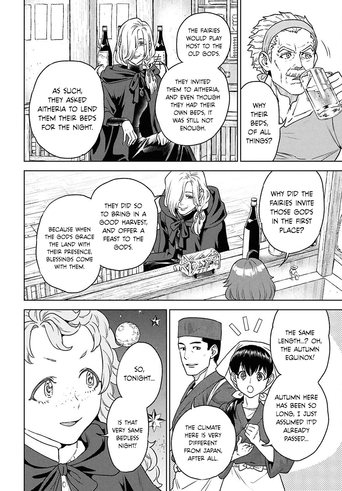 Isekai Izakaya "Nobu" Chapter 131 page 10 - Chapter 131: The Old Gods and Eggplants