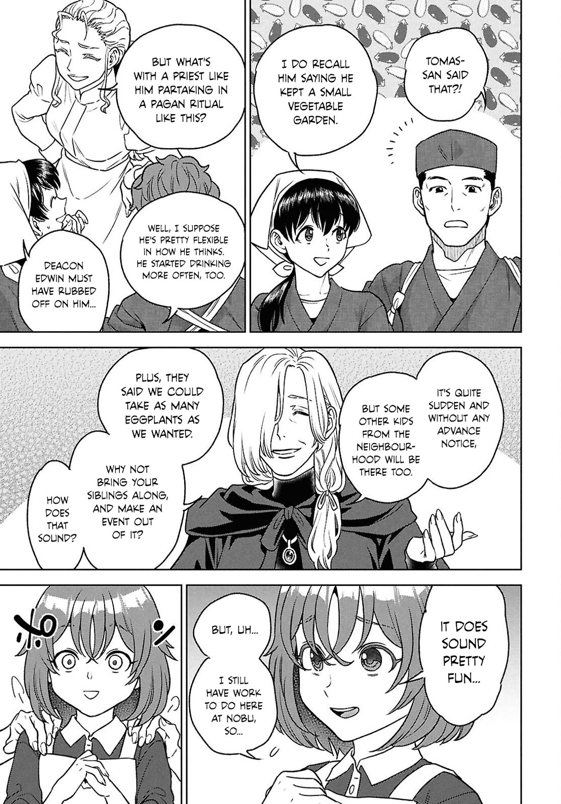 Isekai Izakaya "Nobu" Chapter 131 page 13 - Chapter 131: The Old Gods and Eggplants