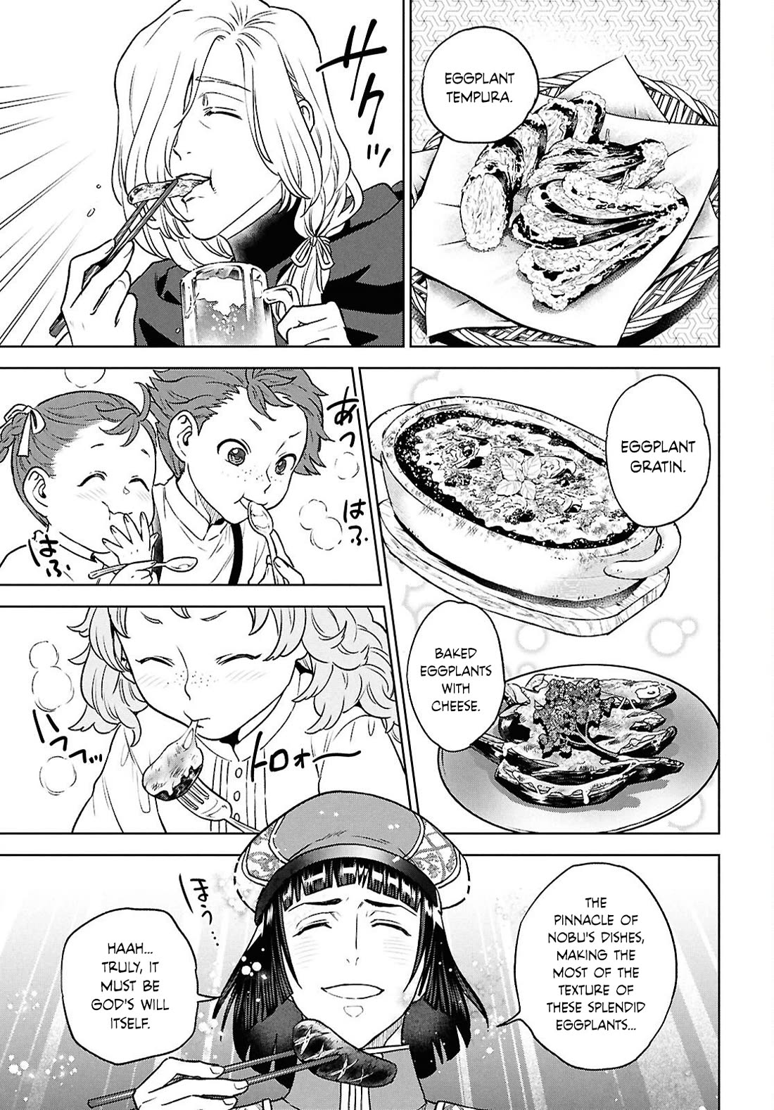 Isekai Izakaya "Nobu" Chapter 131 page 27 - Chapter 131: The Old Gods and Eggplants