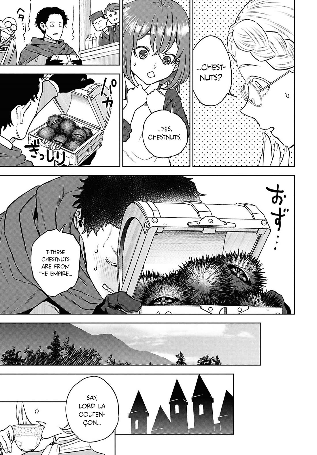 Isekai Izakaya "Nobu" Chapter 132 page 23 - Chapter 132: The Young King's Secret Orders